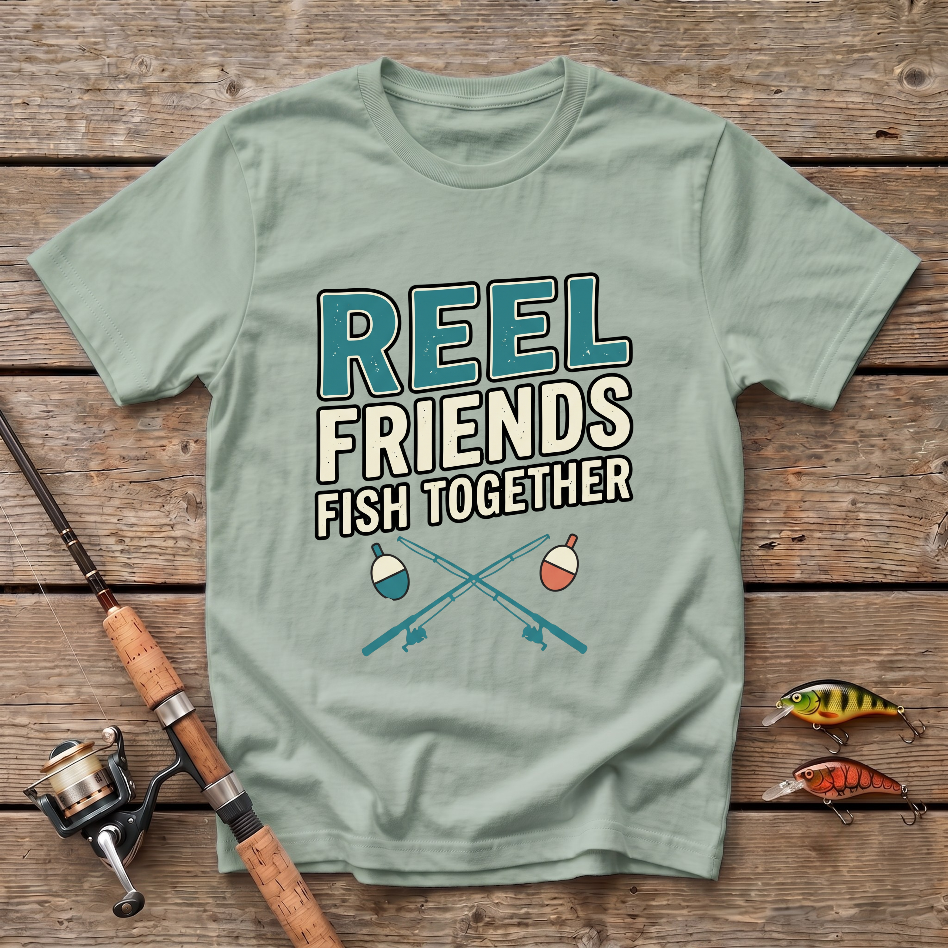 Reel Friends Fish Together T-Shirt