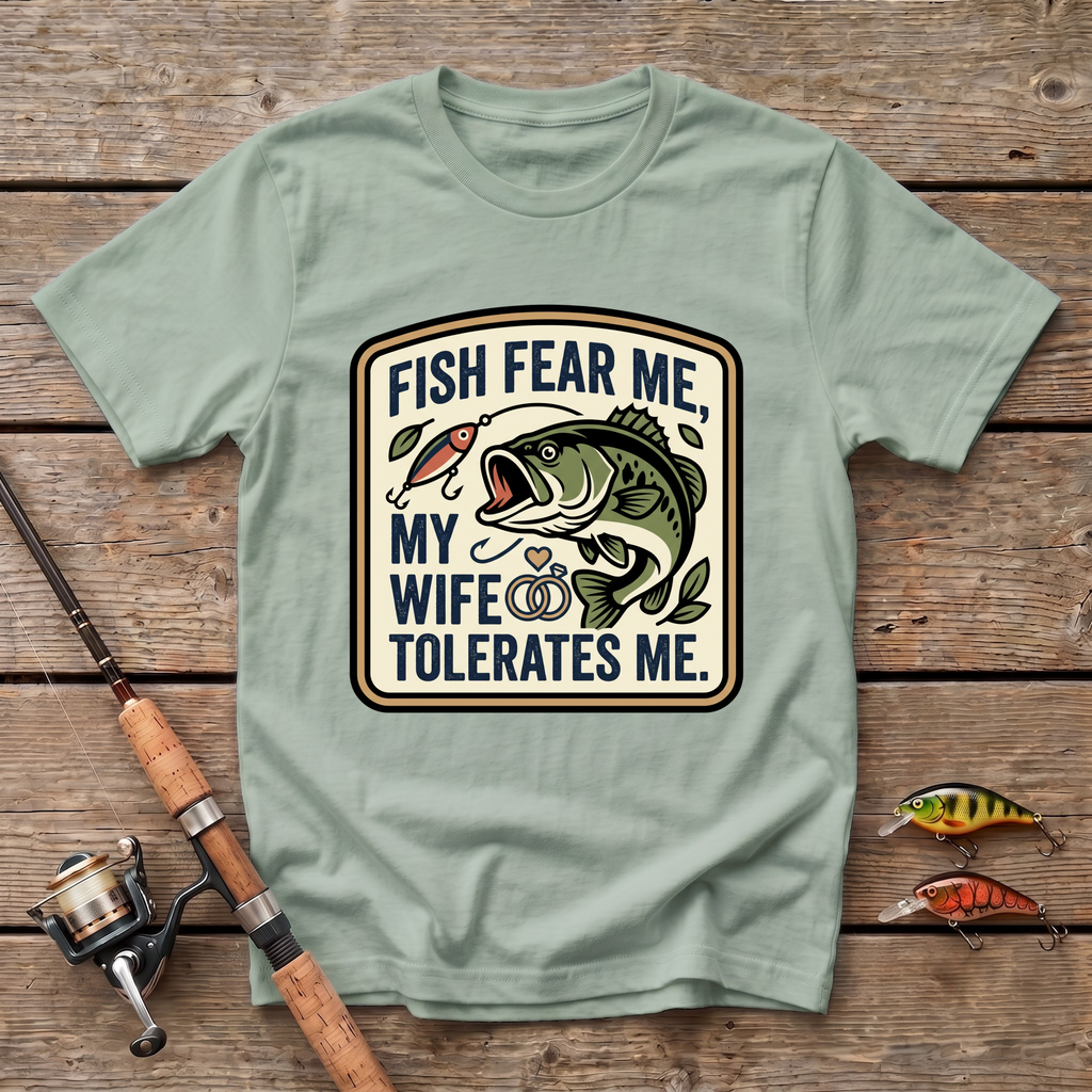 Wife Tolerates Me T-Shirt