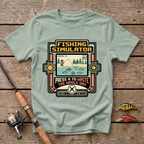 Fishing Simulator. Press X To Waste The Whole Day T-Shirt