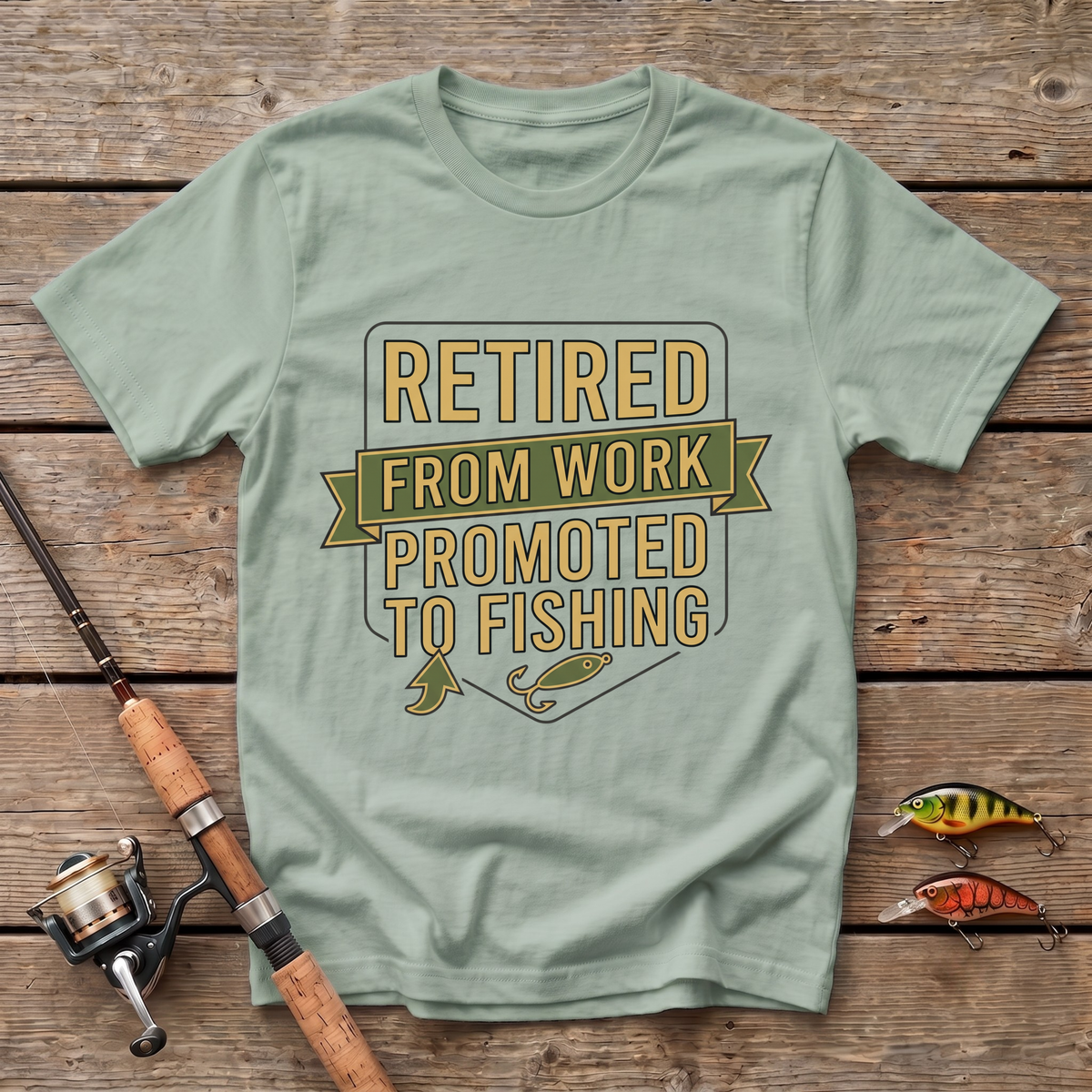 Retired, Promoted T-Shirt