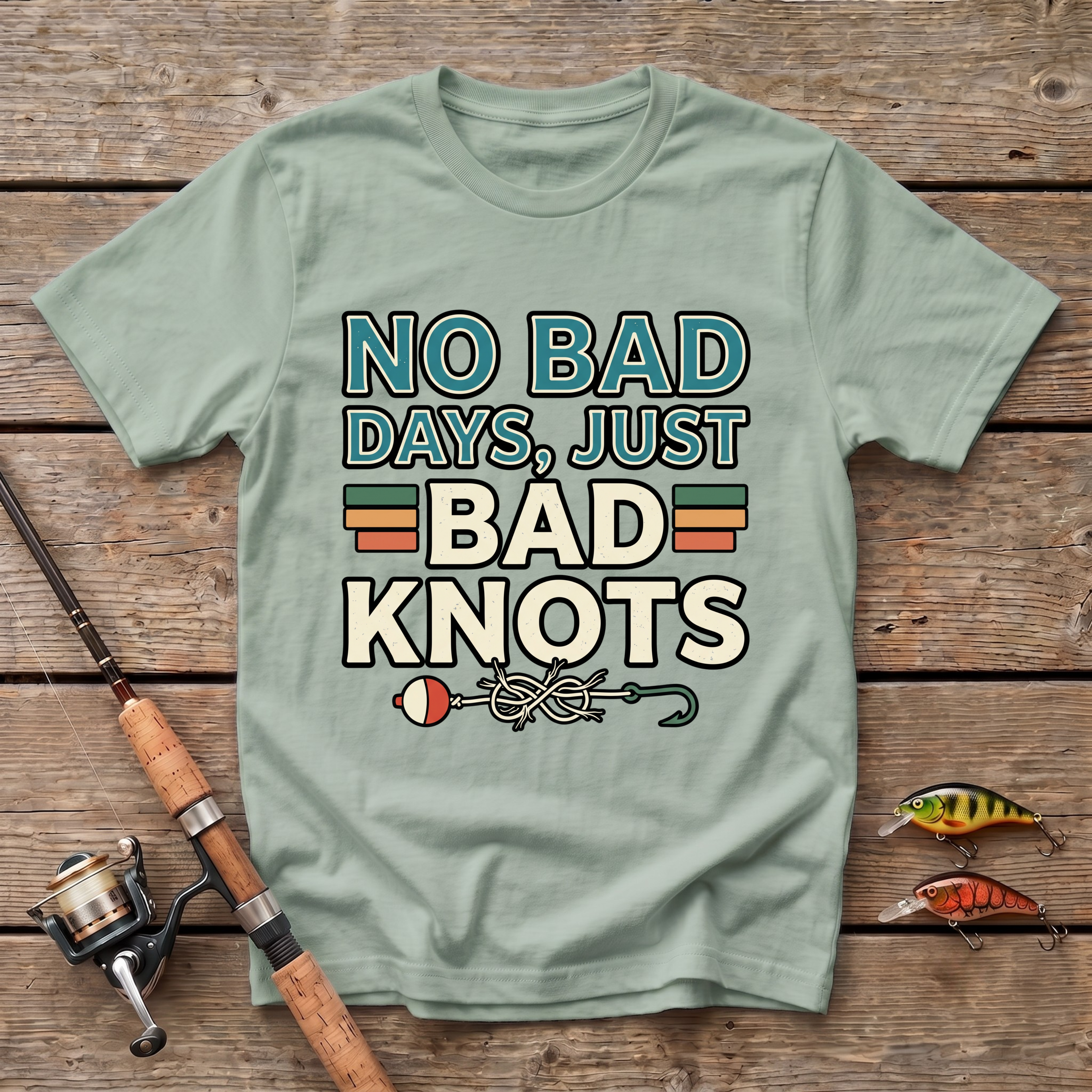 No Bad Days, Just Bad Knots T-Shirt