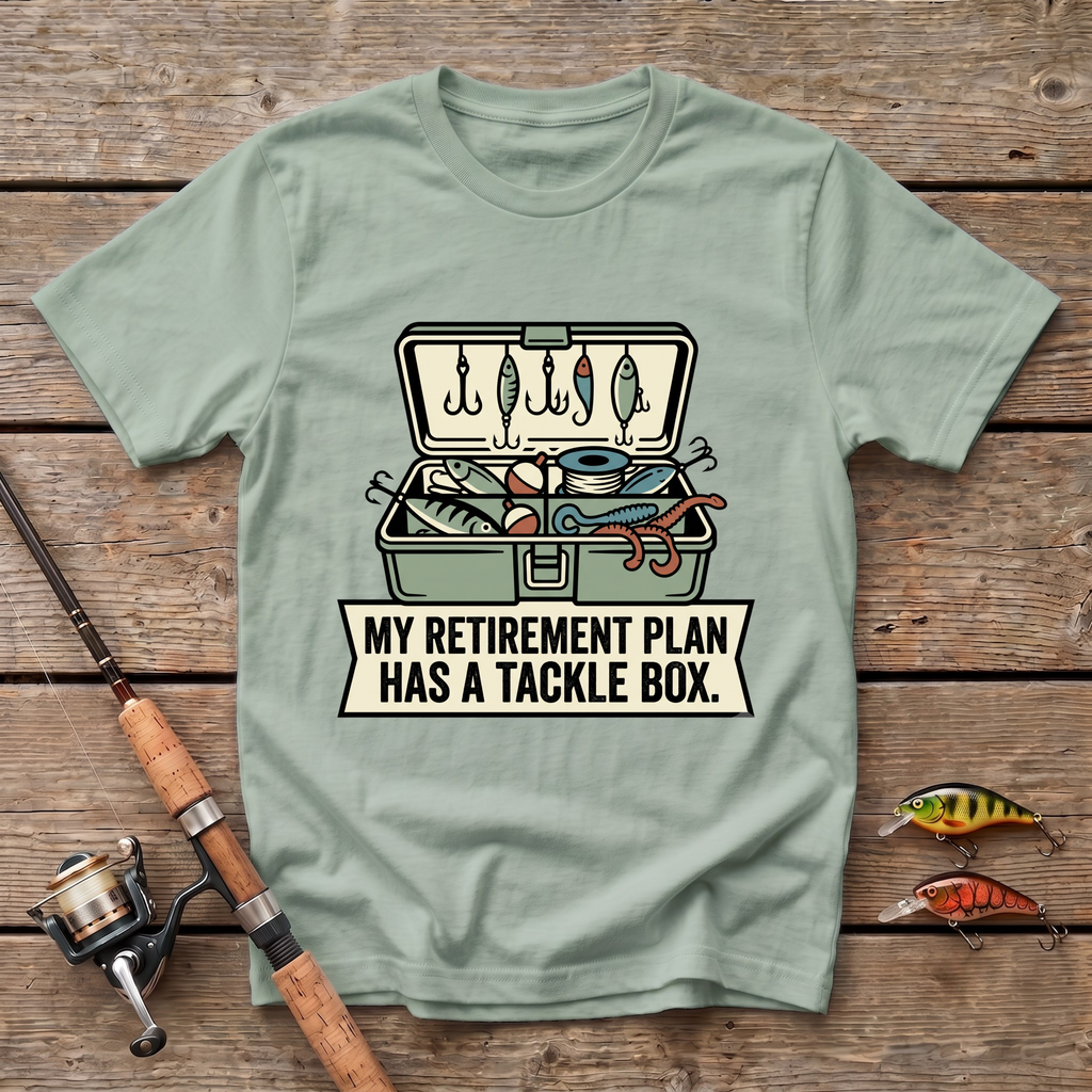 Retirement Tackle Box T-Shirt