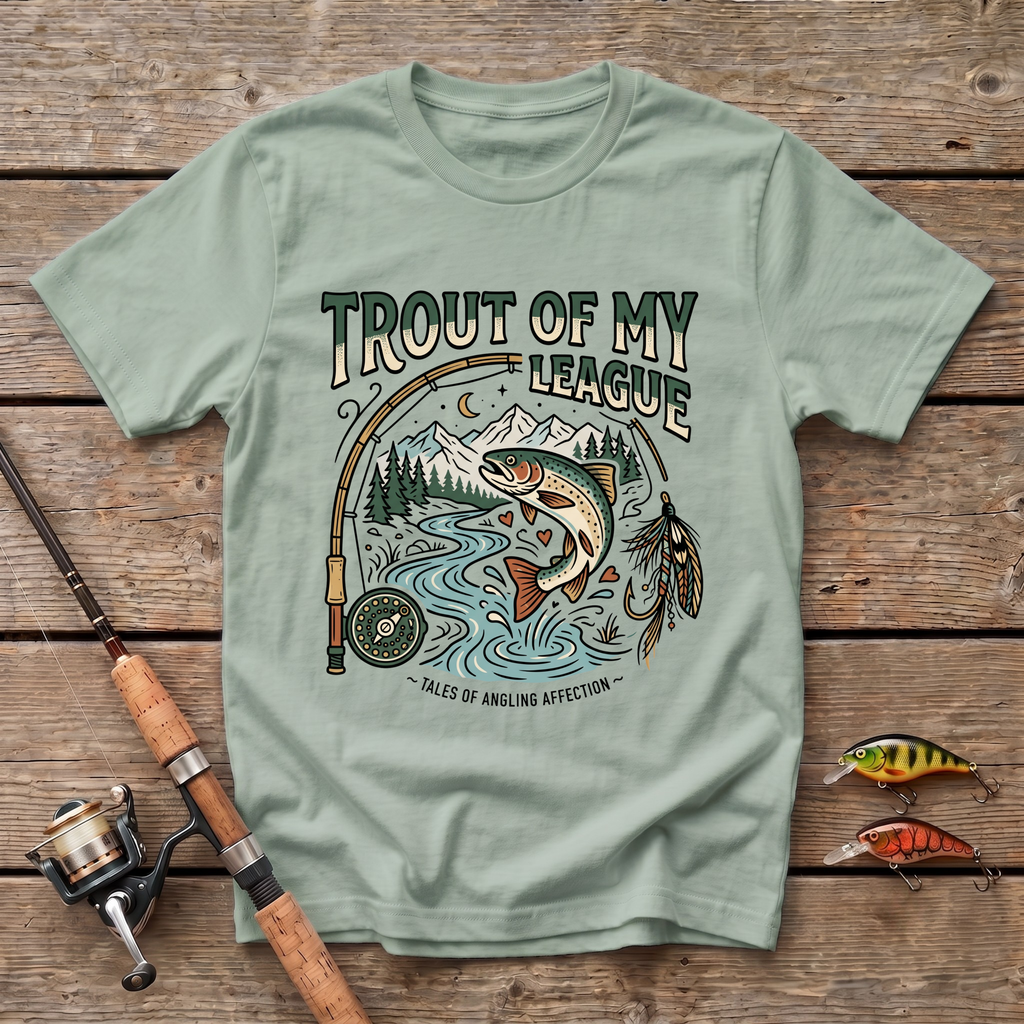 Trout Of My League T-Shirt