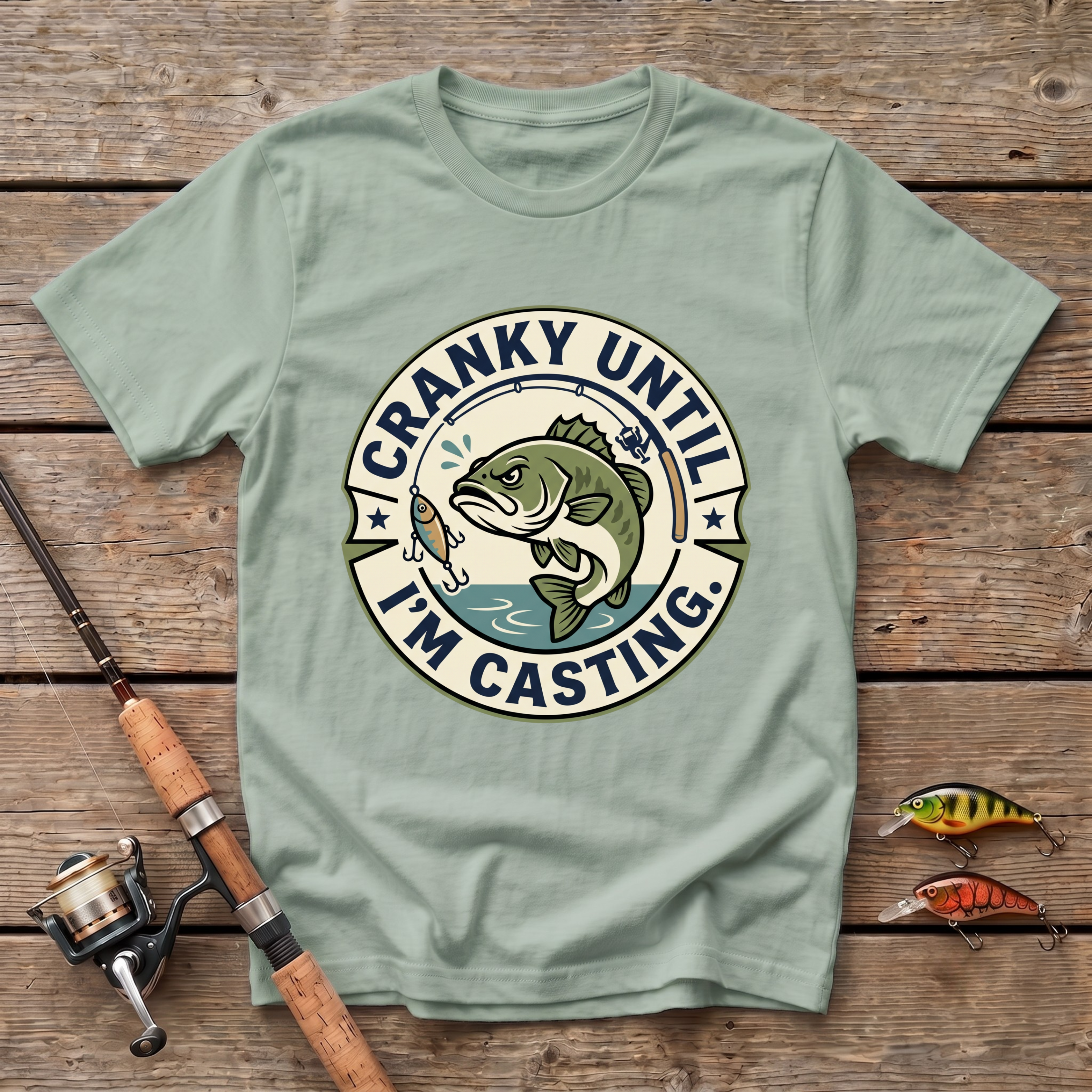 Cranky Until Casting T-Shirt