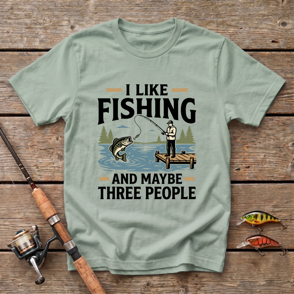 I Like Three People T-Shirt