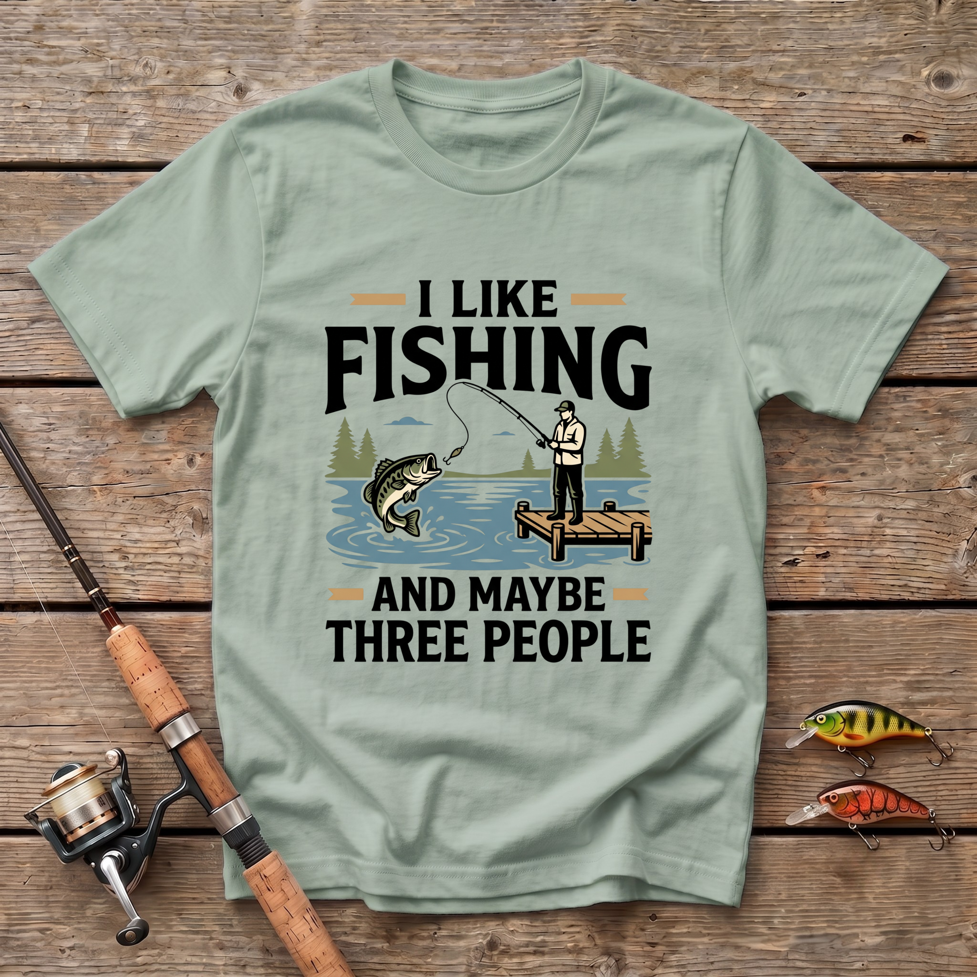 I Like Three People T-Shirt