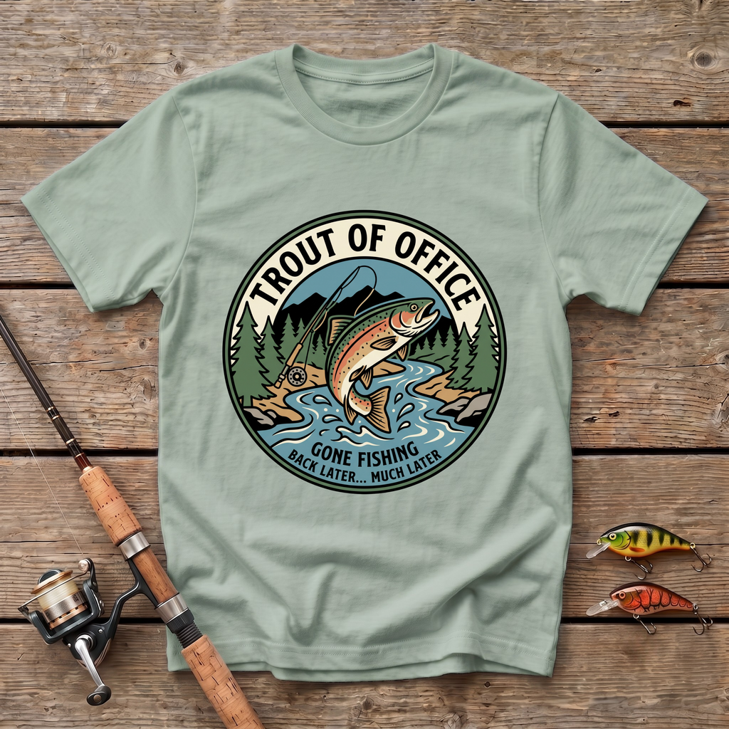 Trout Of Office T-Shirt