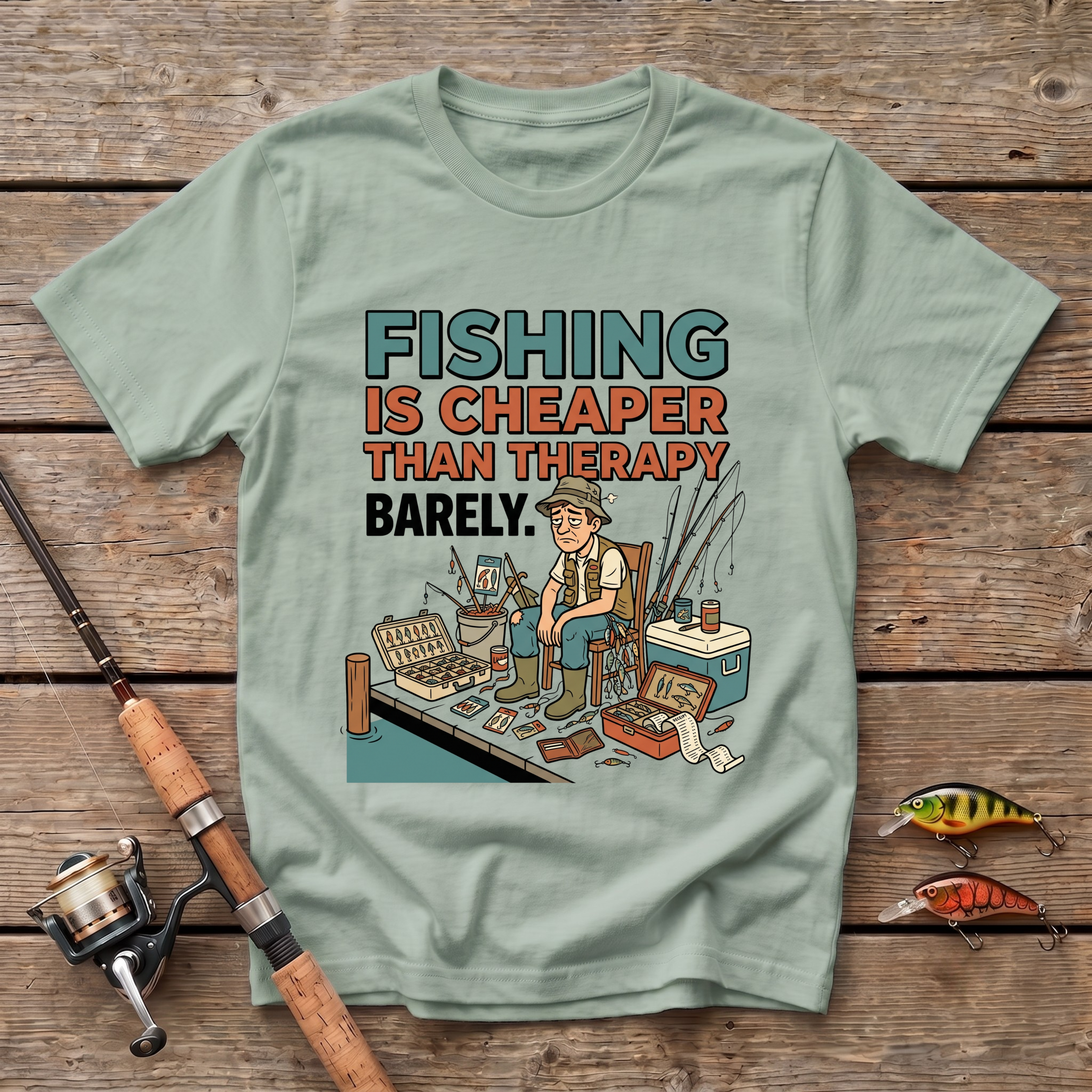 Fishing Is Barely Cheaper T-Shirt