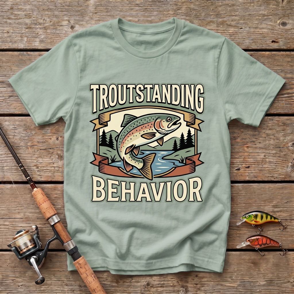 Troutstanding Behavior T-Shirt