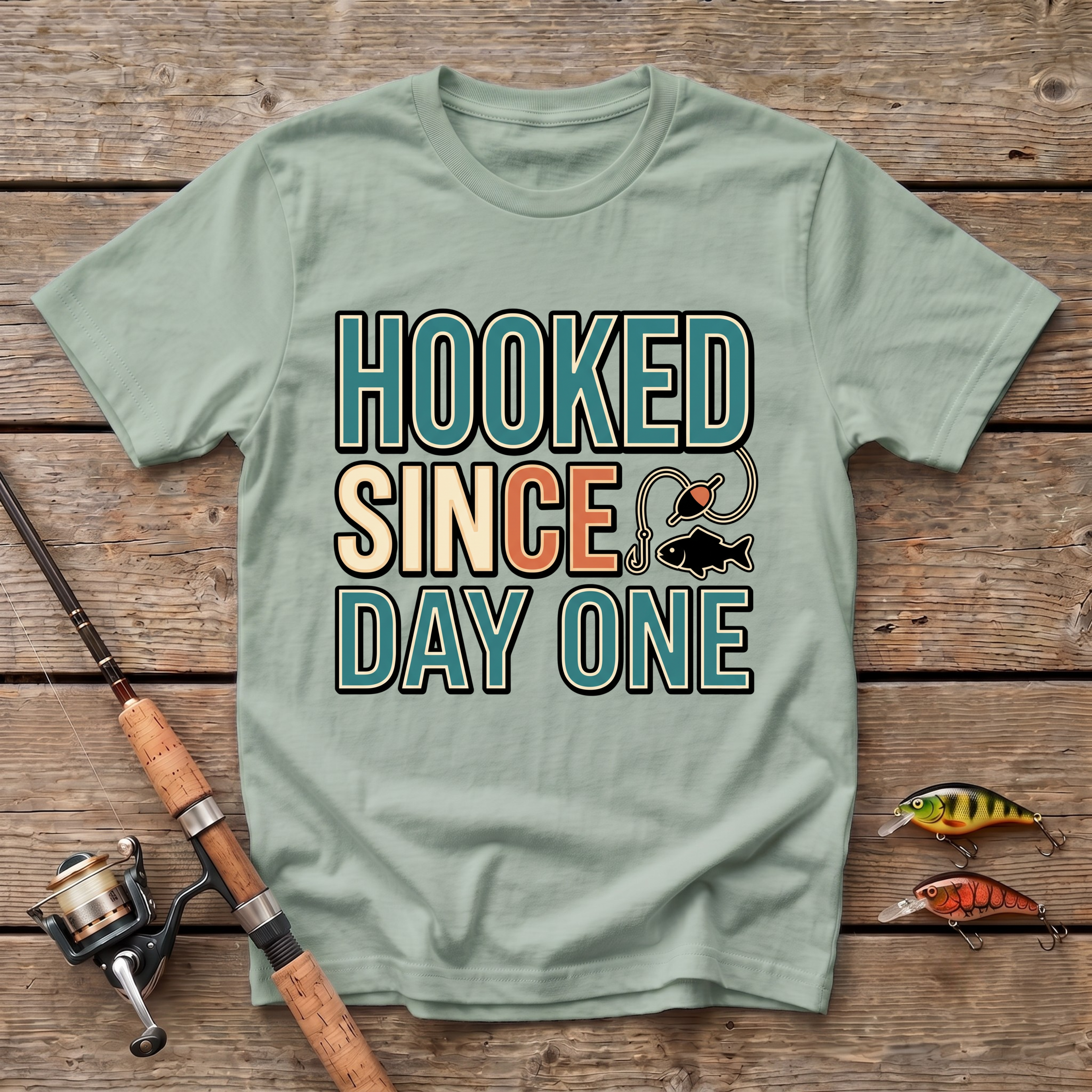Hooked Since Day One T-Shirt