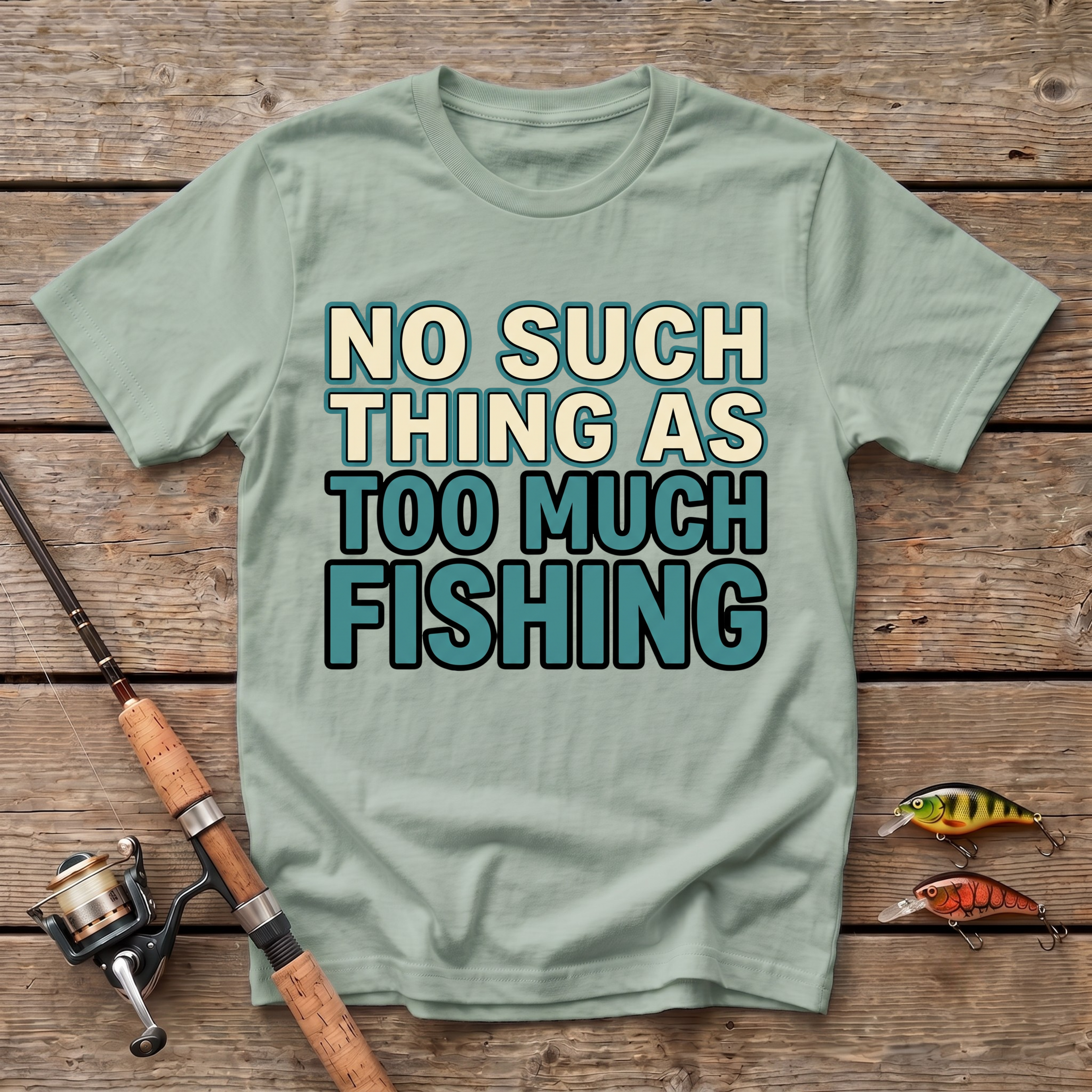 No Such Thing As Too Much Fishing T-Shirt