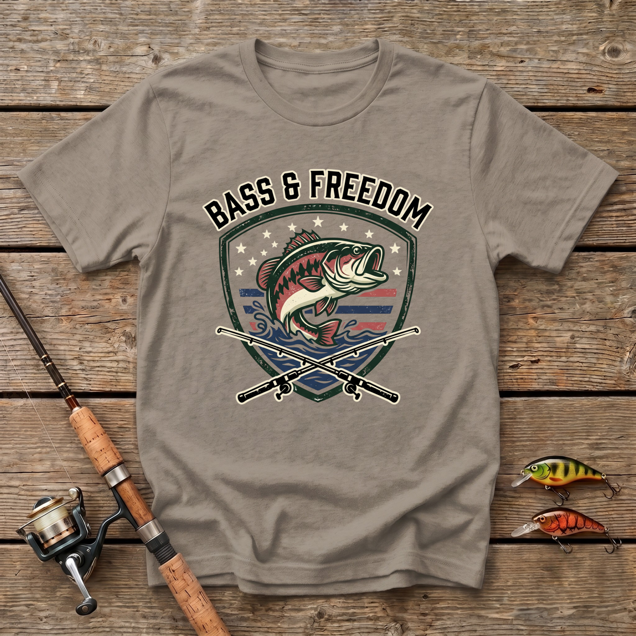 Bass And Freedom T-Shirt