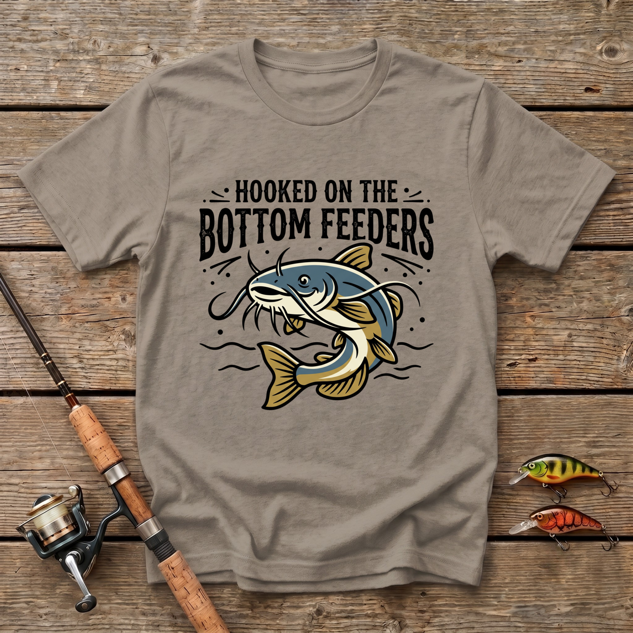 Hooked On The Bottom Feeders T-Shirt
