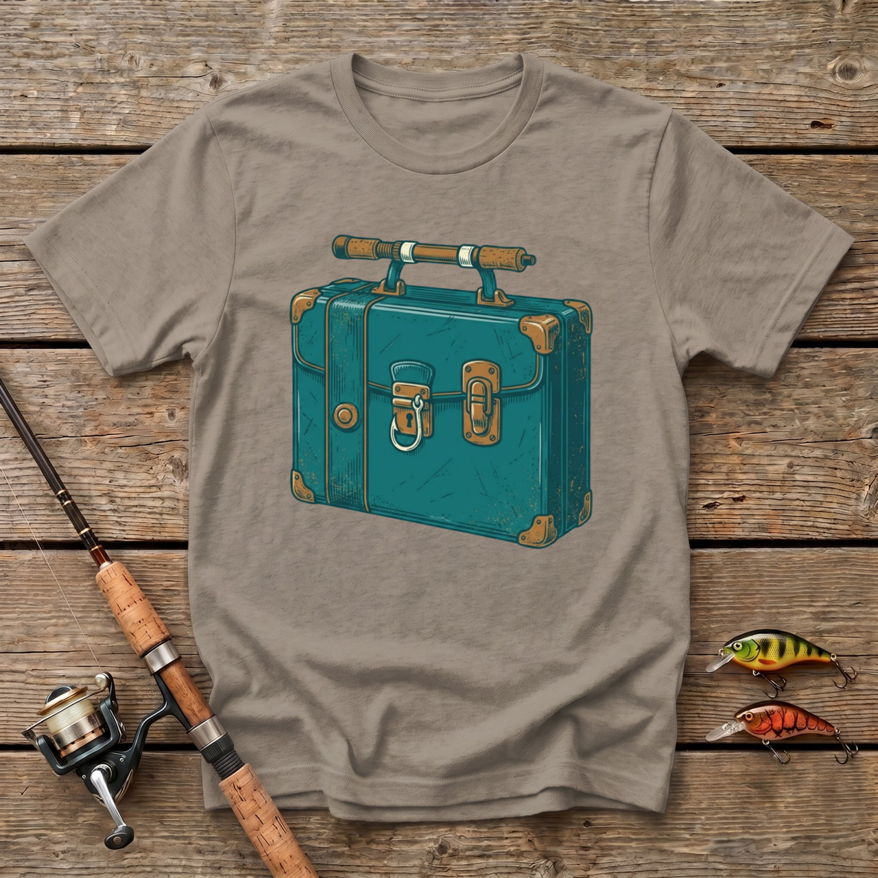 Born To Fish Forced To Work T-Shirt
