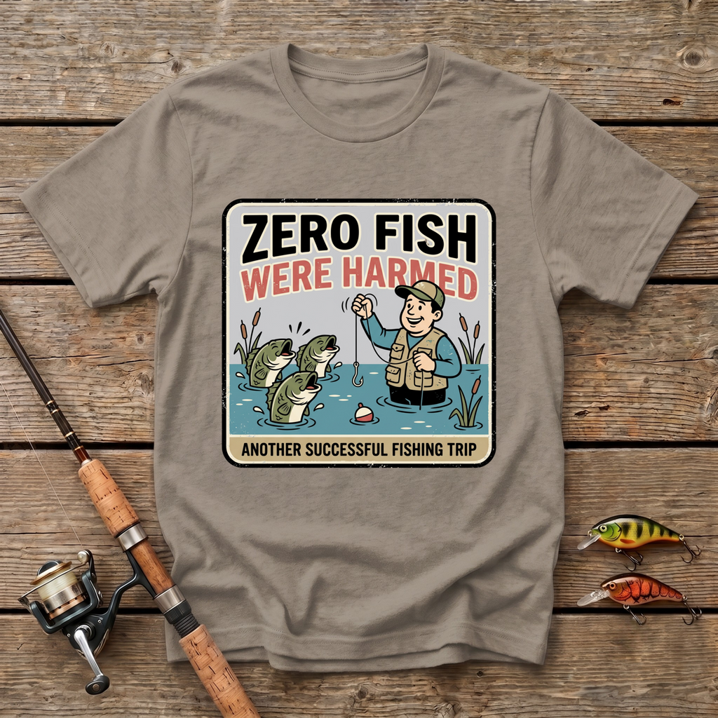 Zero Fish Were Harmed T-Shirt