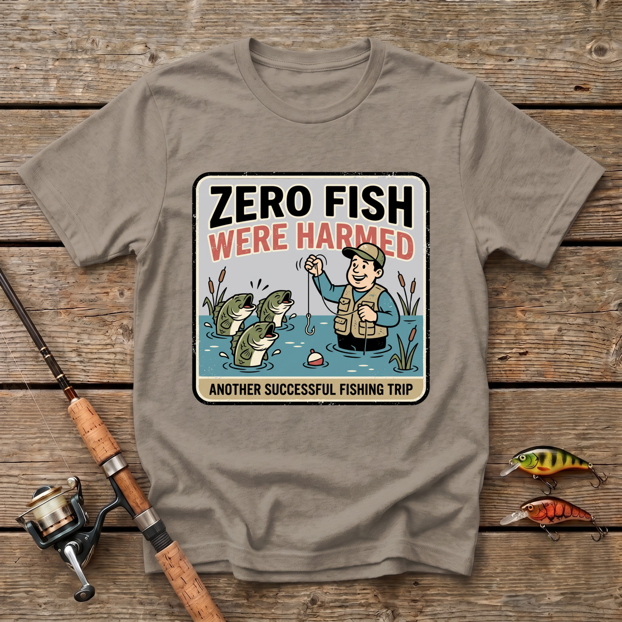 Zero Fish Were Harmed T-Shirt