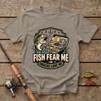 Fish Fear Me, Snacks Love Me T-Shirt