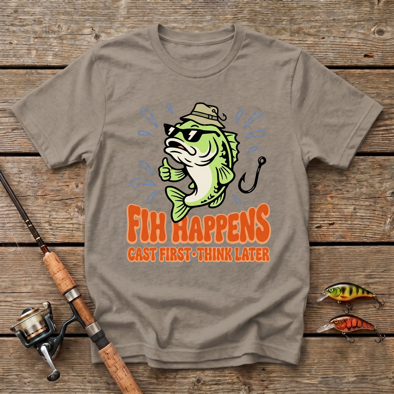 Fih Happens T-Shirt