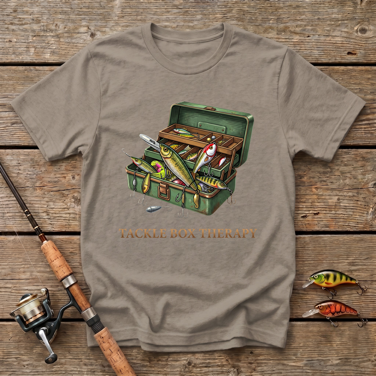Tackle Box Therapy T-Shirt