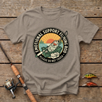 Emotional Support Fishing Rod T-Shirt