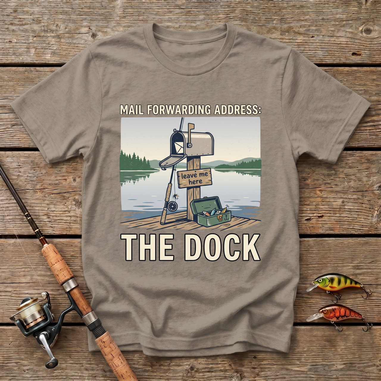 Mail Forwarding Address: The Dock T-Shirt