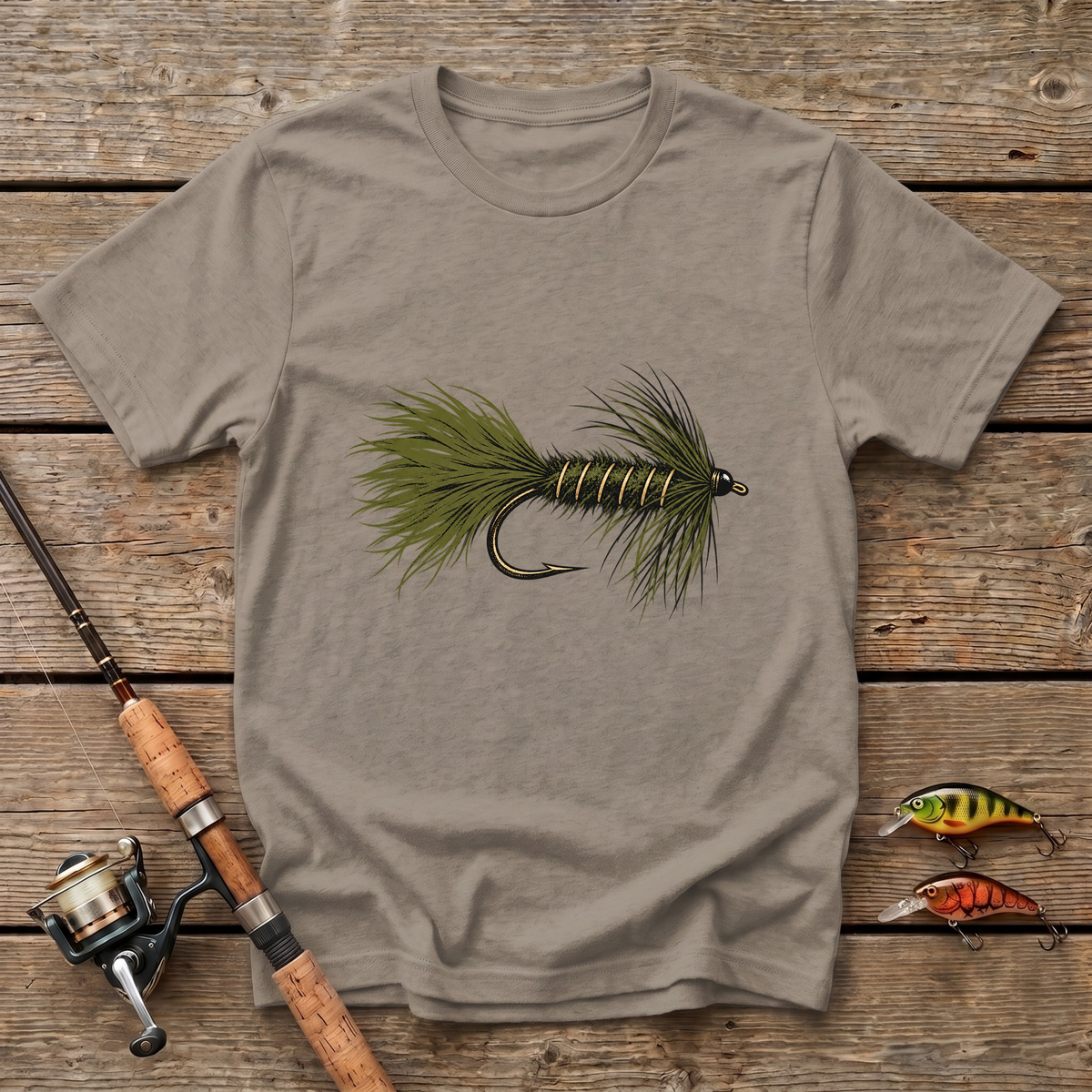 Olive Fly T-Shirt