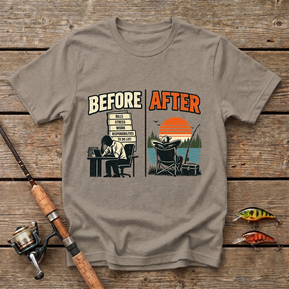 Before And T-Shirt