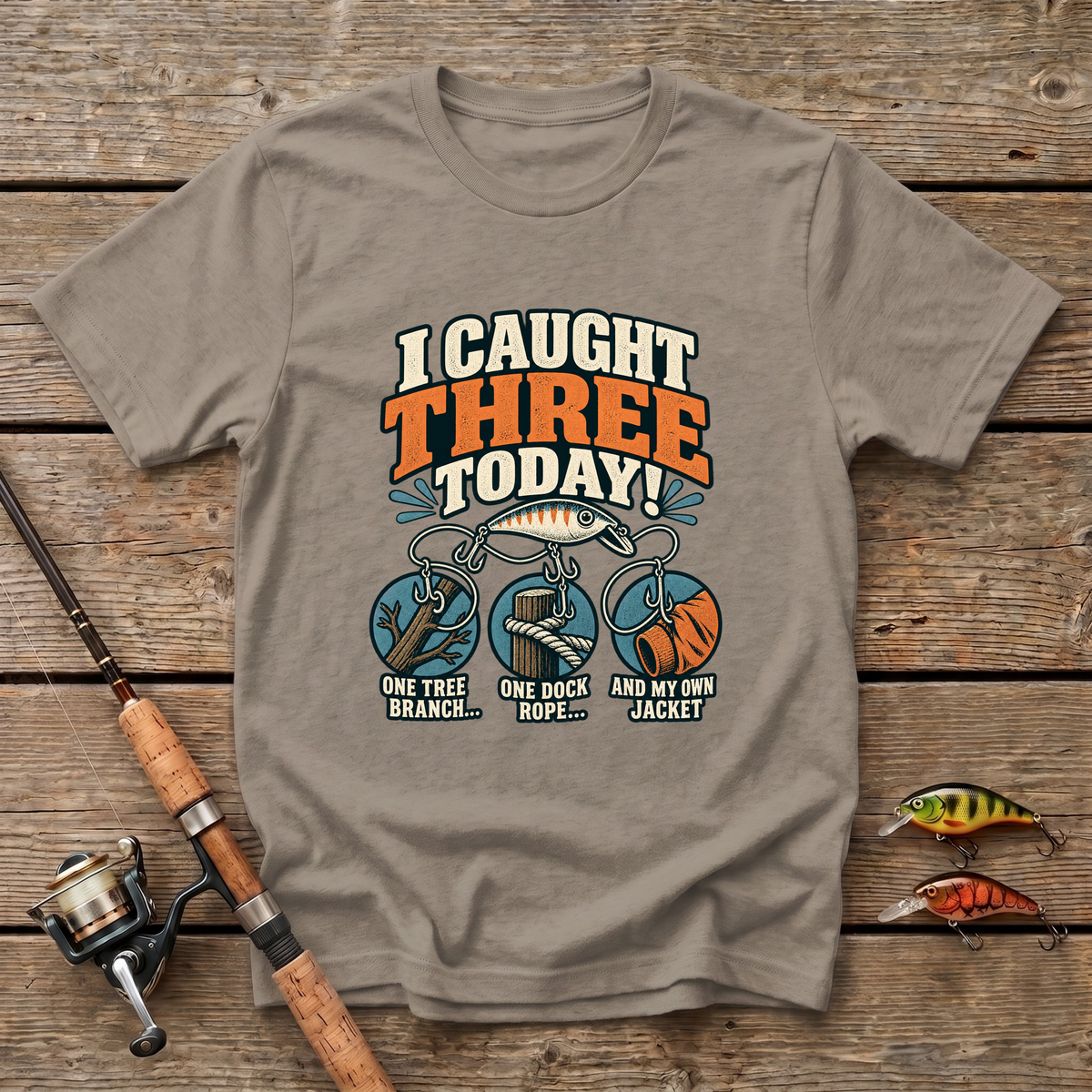3 Caught T-Shirt