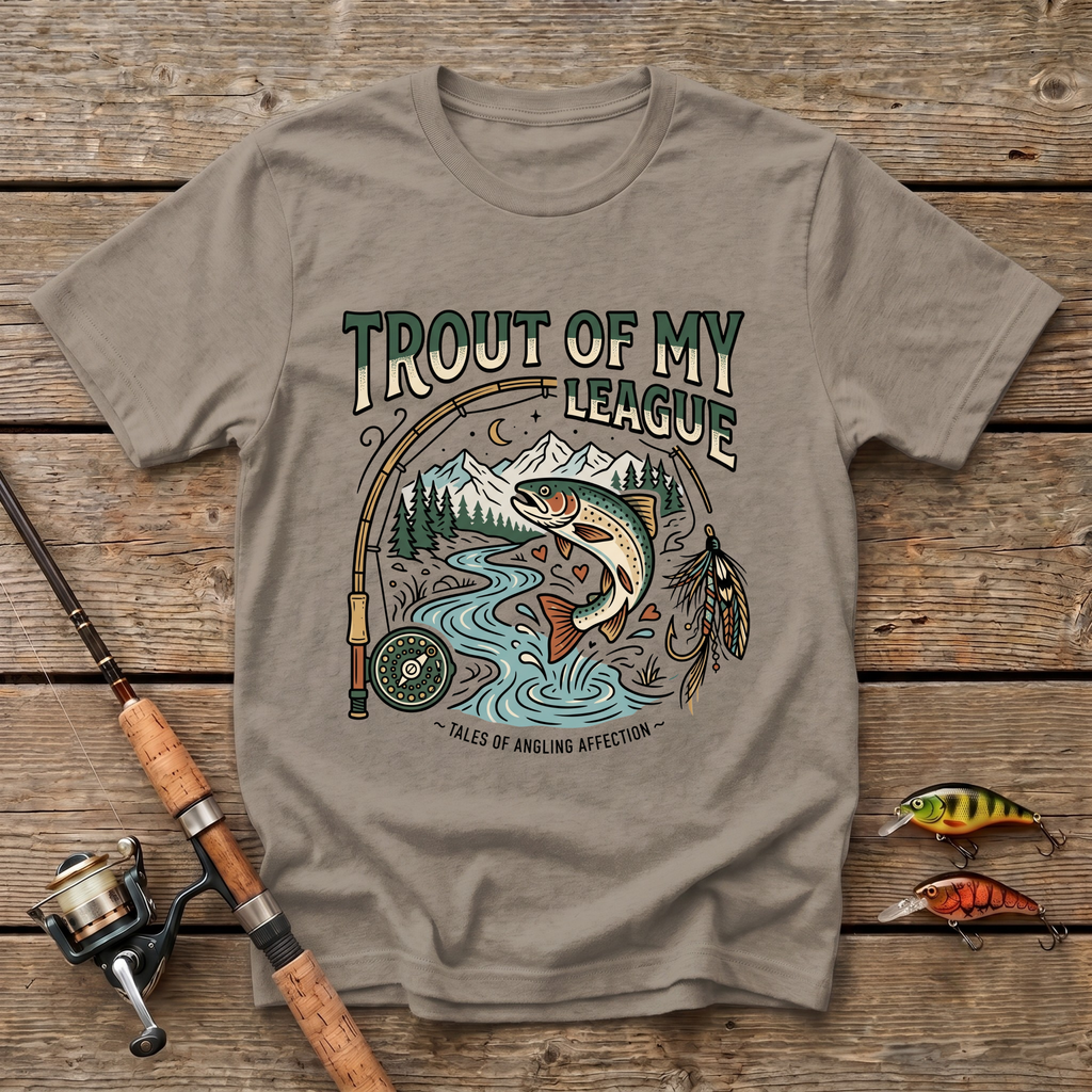 Trout Of My League T-Shirt