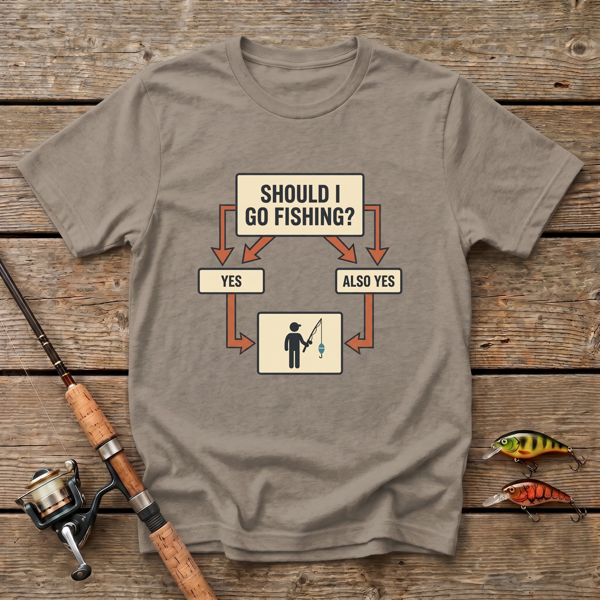 Should I Fish T-Shirt