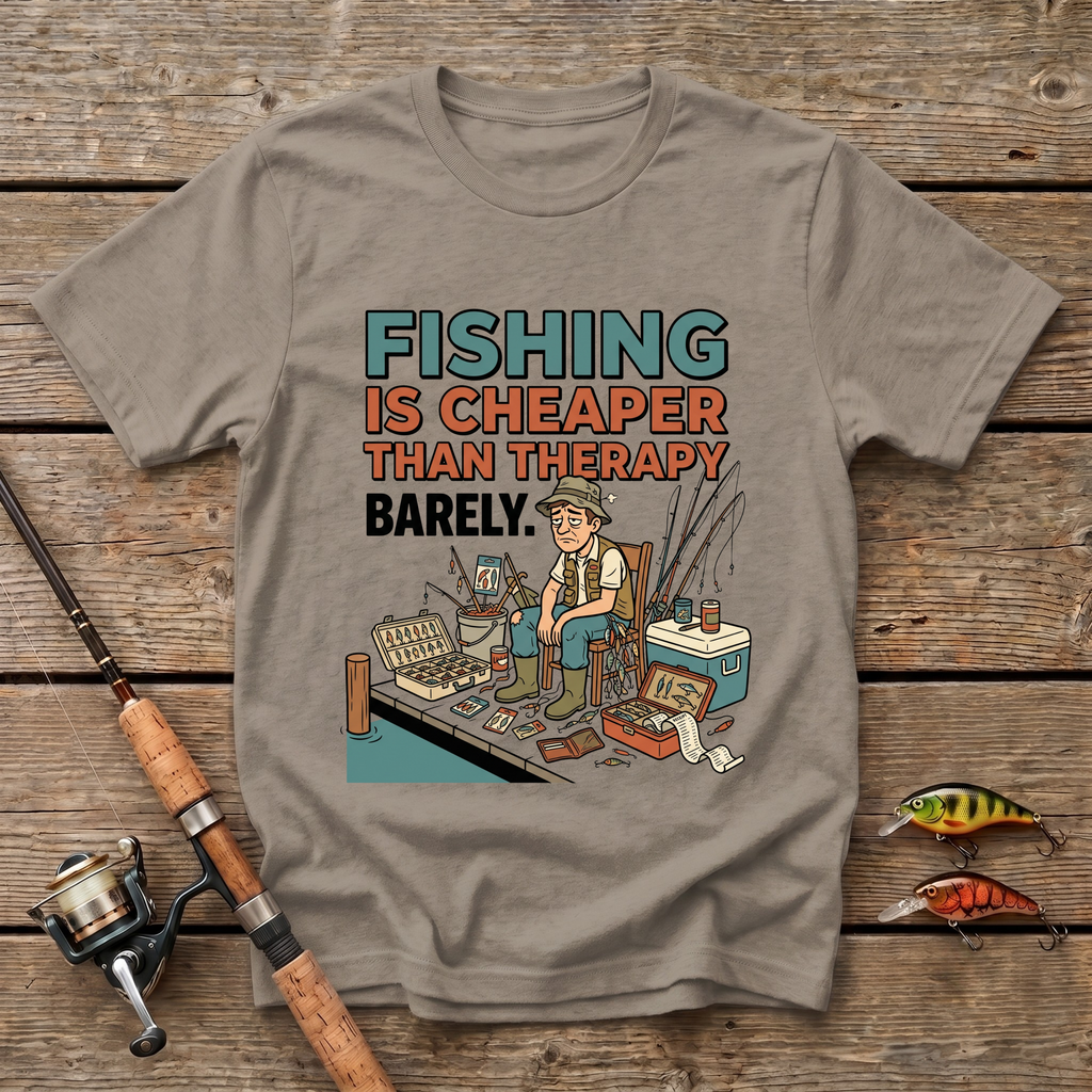 Fishing Is Barely Cheaper T-Shirt