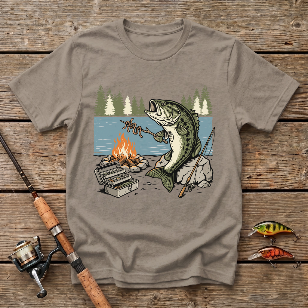 Bass Worm Grill T-Shirt
