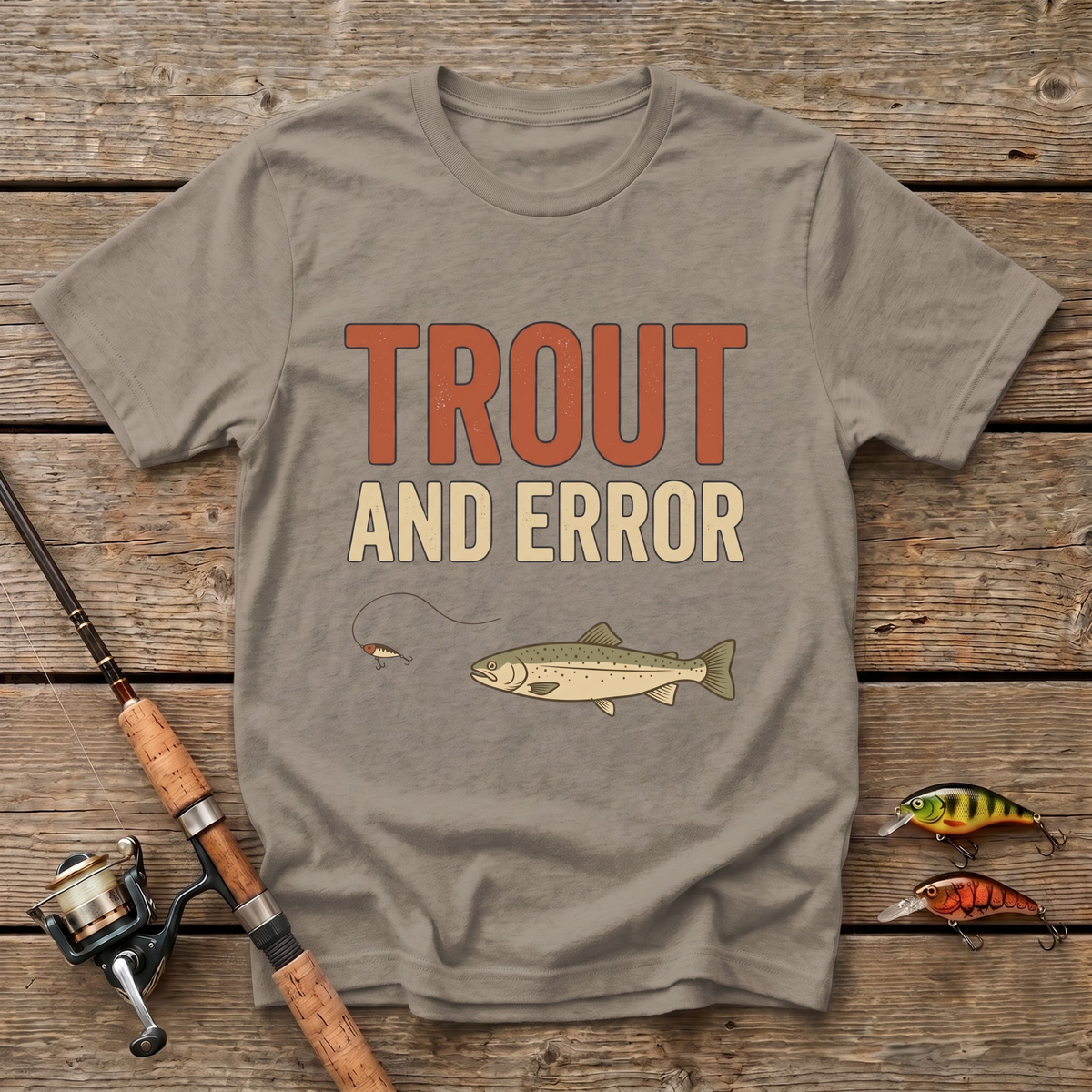 Trout And Error T-Shirt