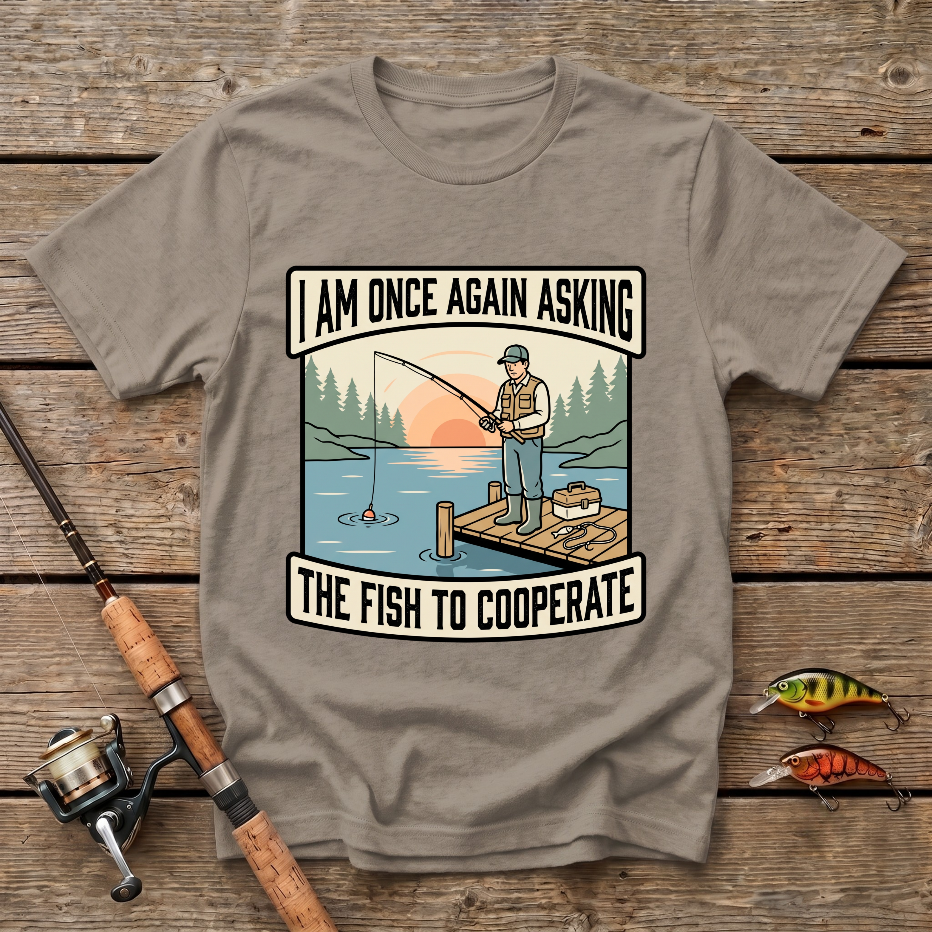 I Am Once Again Asking T-Shirt