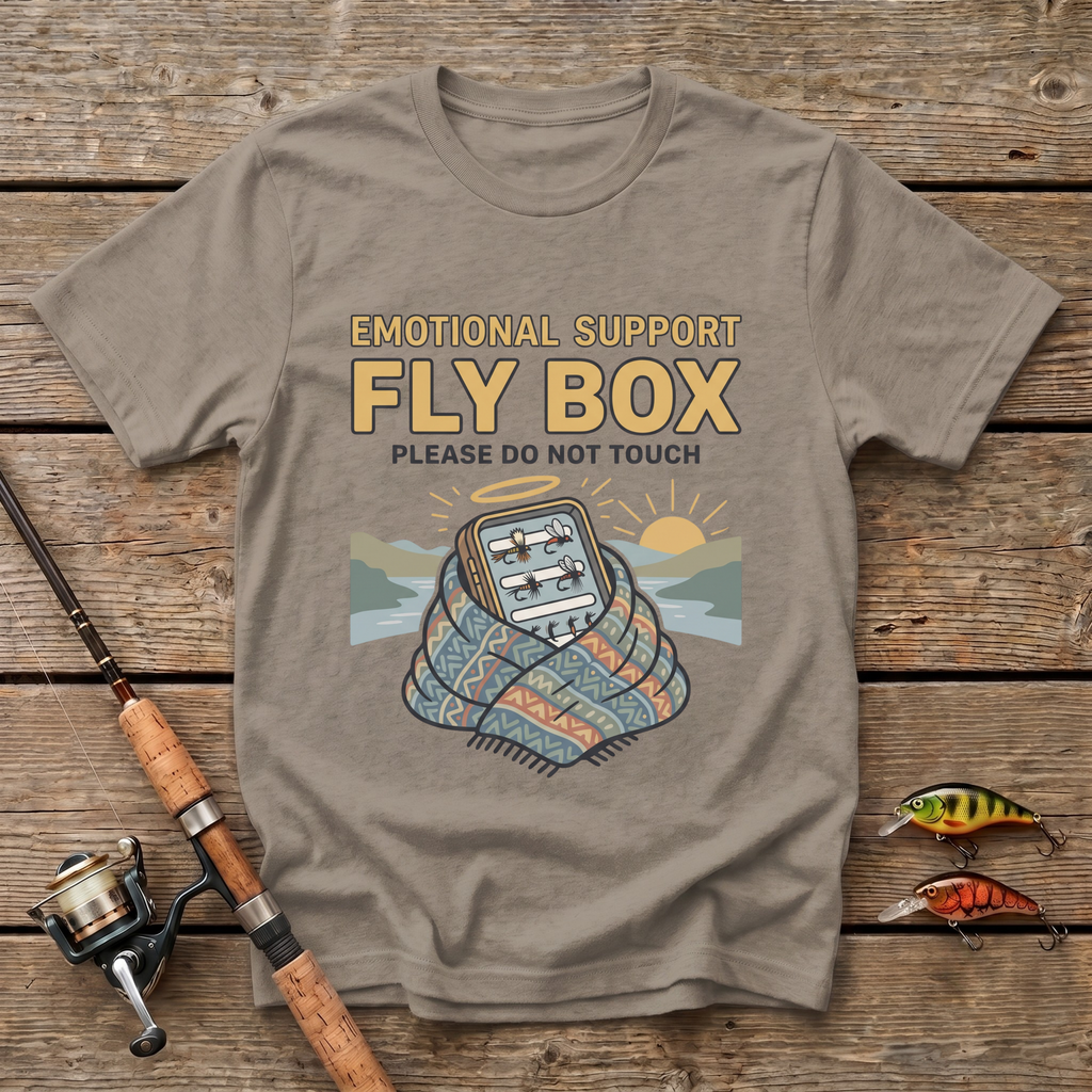 Emotional Support Fly Box T-Shirt
