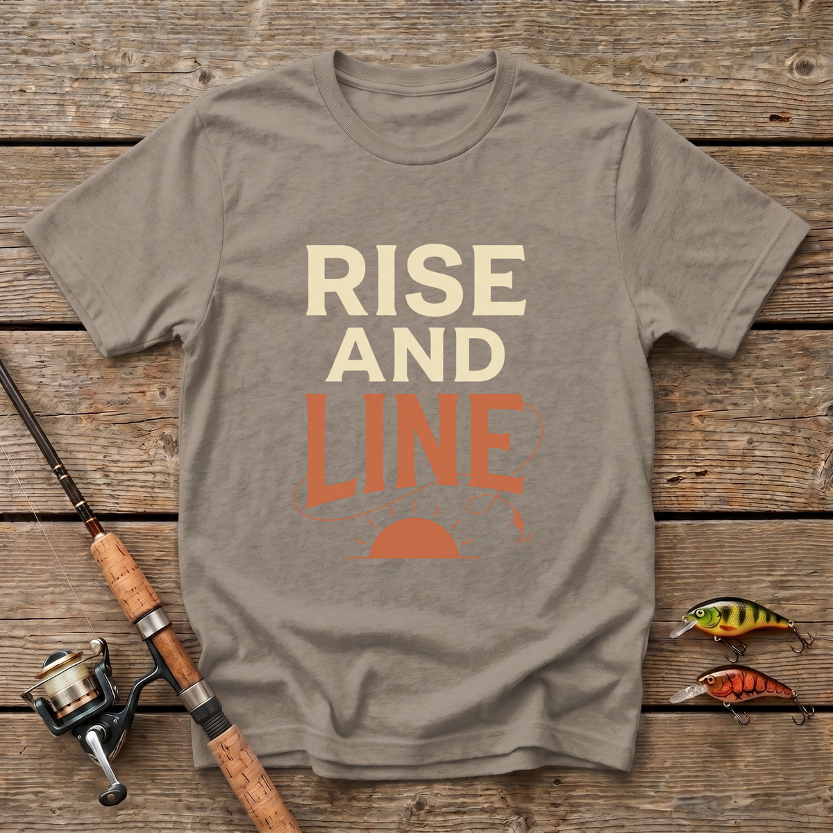 Rise And Line T-Shirt