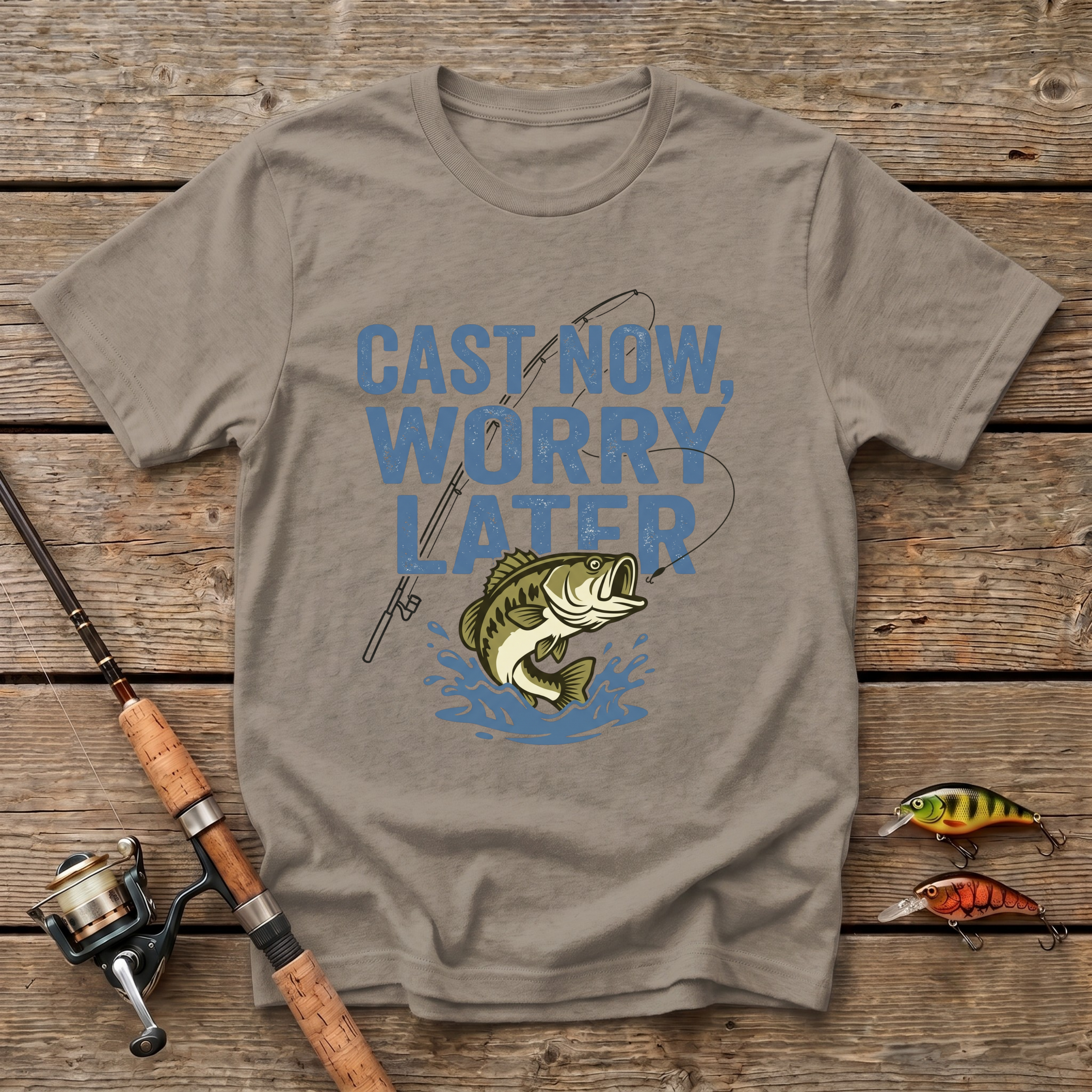 Cast Now Worry Later T-Shirt