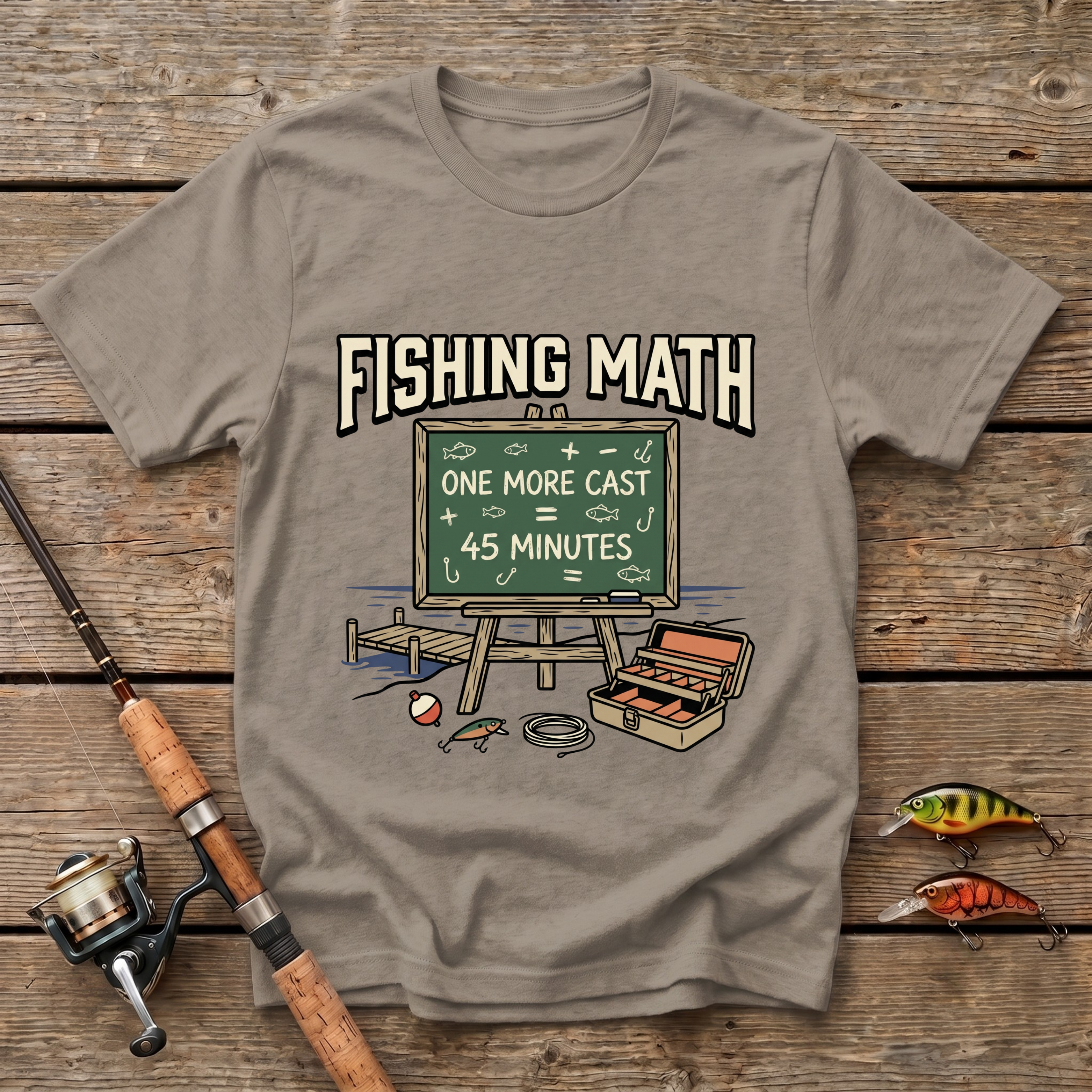 One More Cast Is 45 Minutes T-Shirt