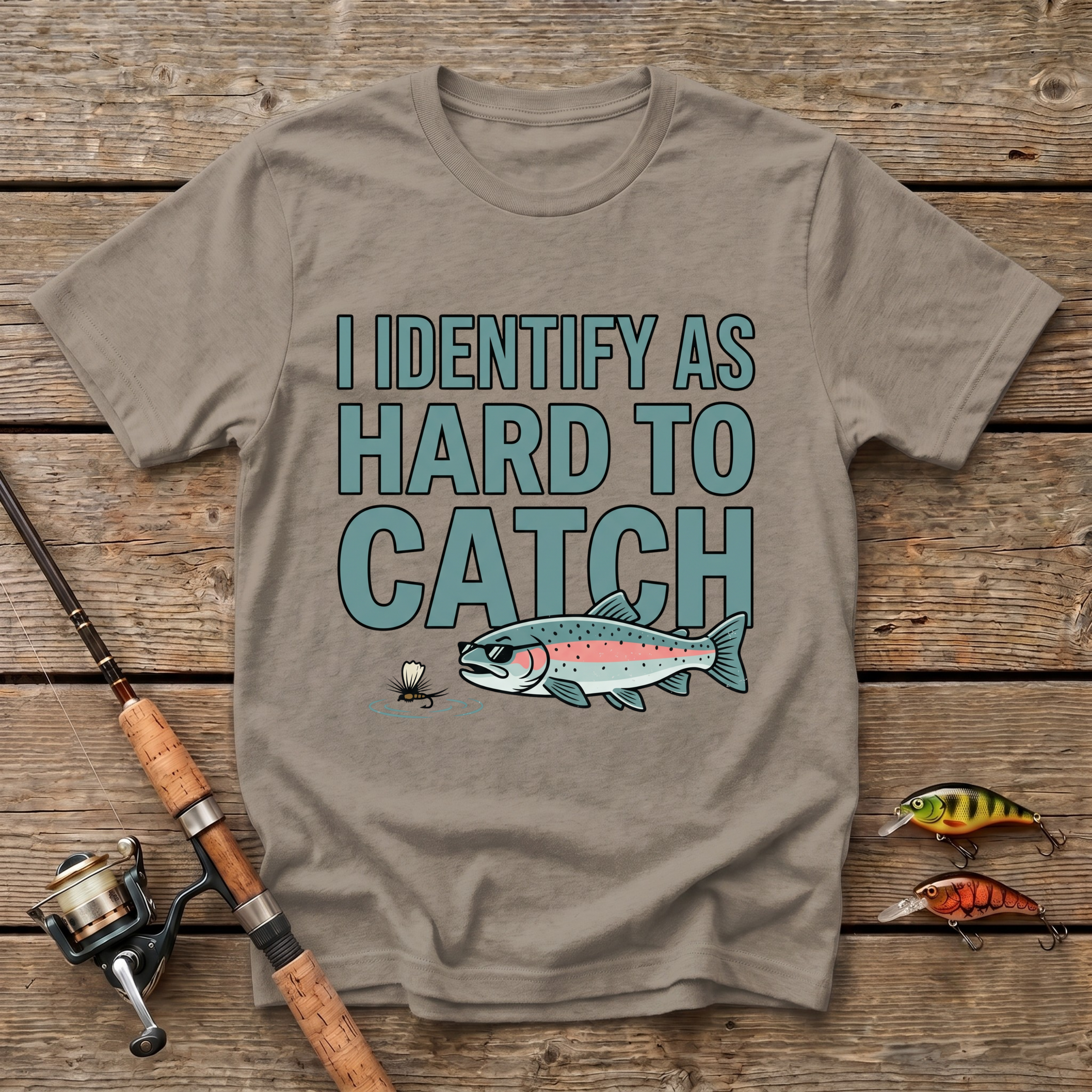 I Identify As Hard To Catch T-Shirt