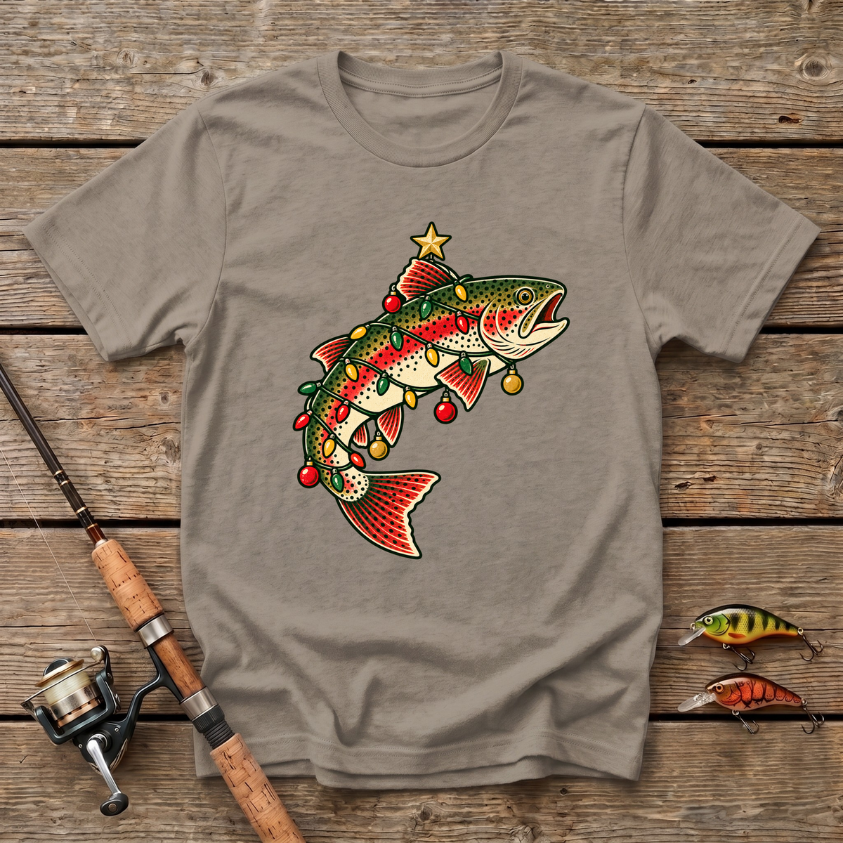 Christmas Trout T-Shirt