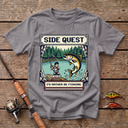 Side Quest - I'd Rather Be Fishing T-Shirt