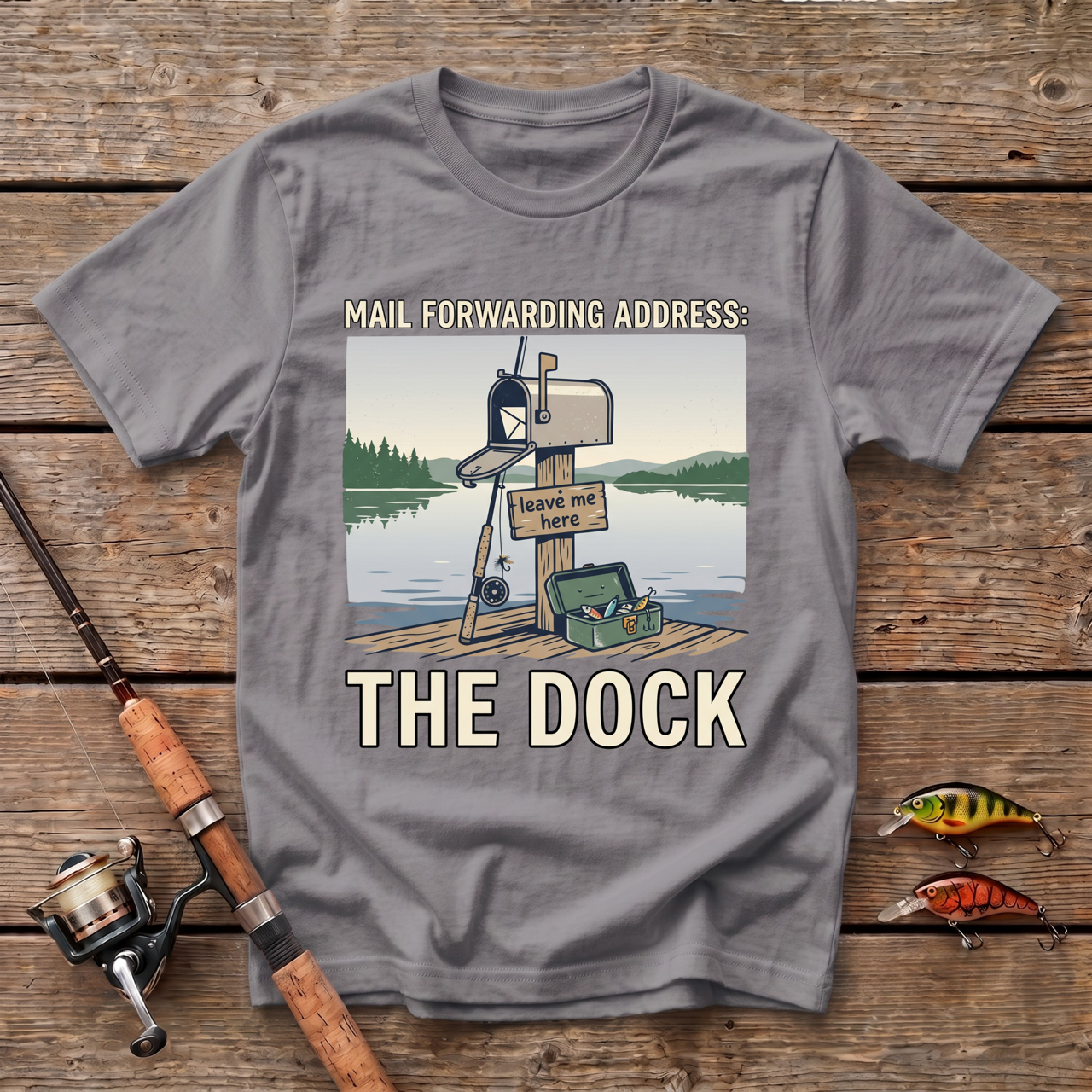 Mail Forwarding Address: The Dock T-Shirt