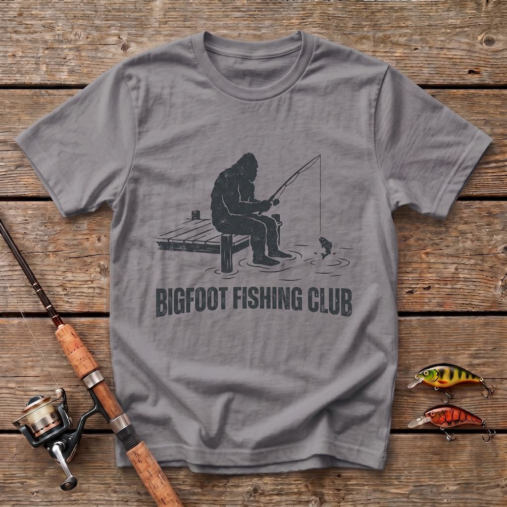Bigfoot Fishing Club T-Shirt