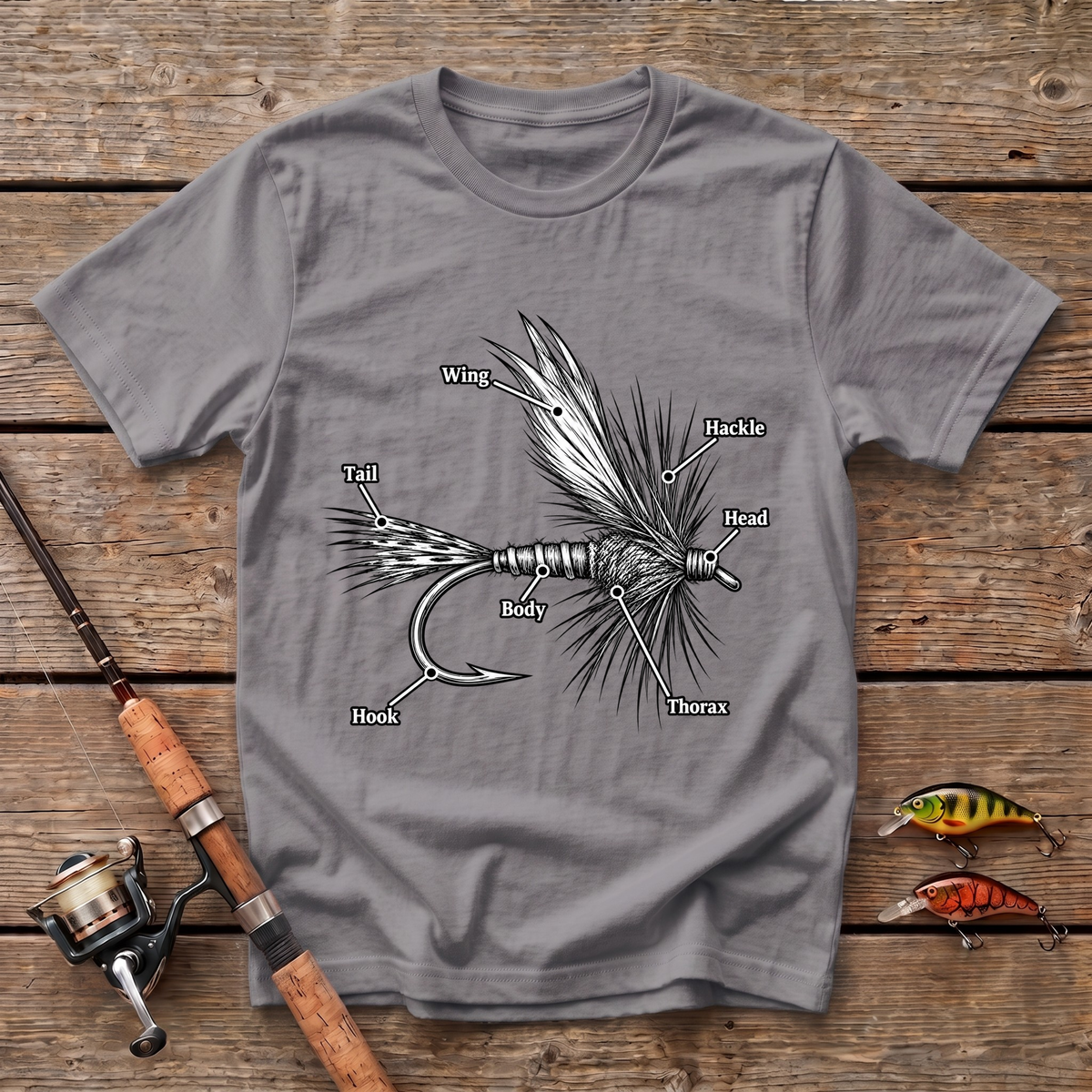 Fly Anatomy T-Shirt