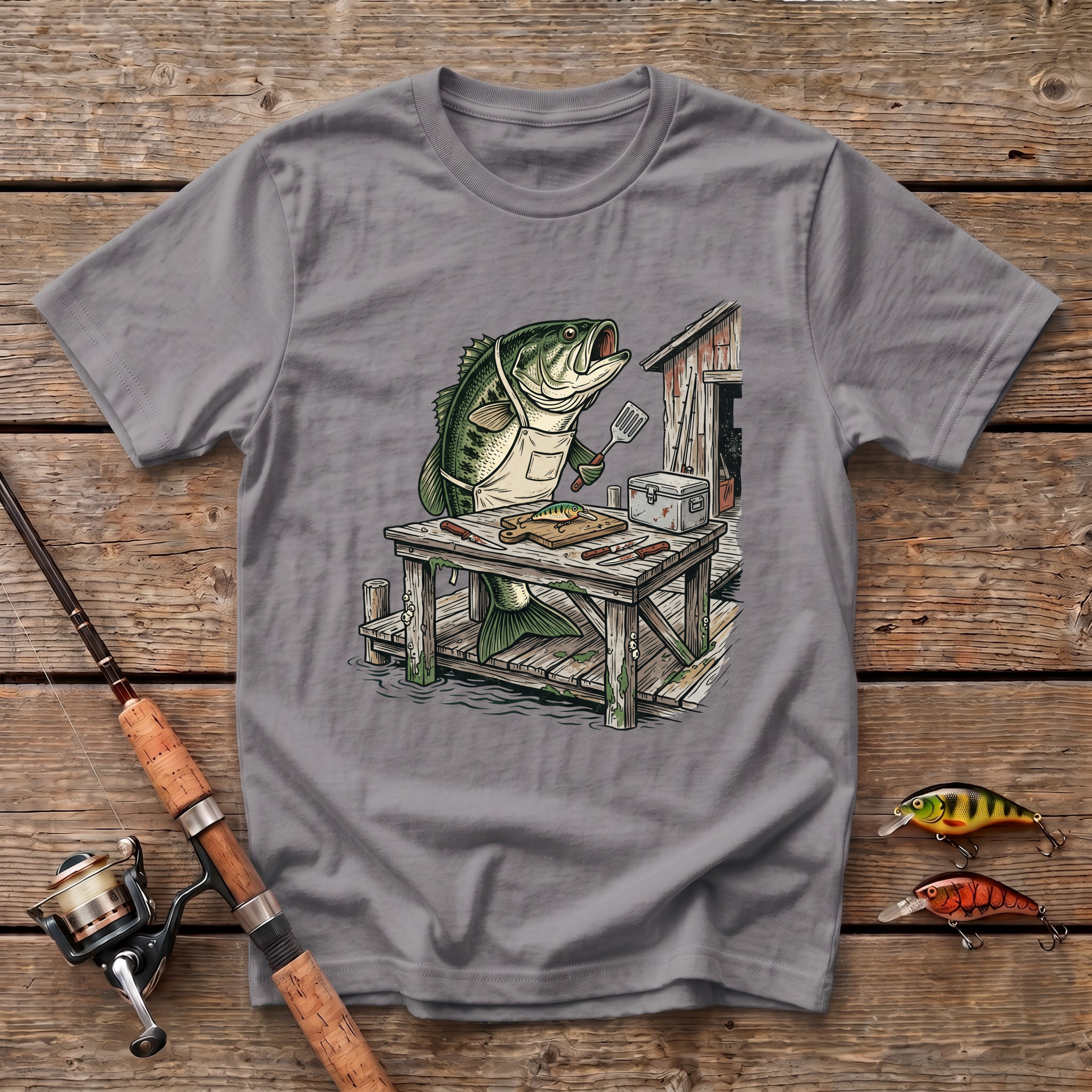 Bass Cooking T-Shirt