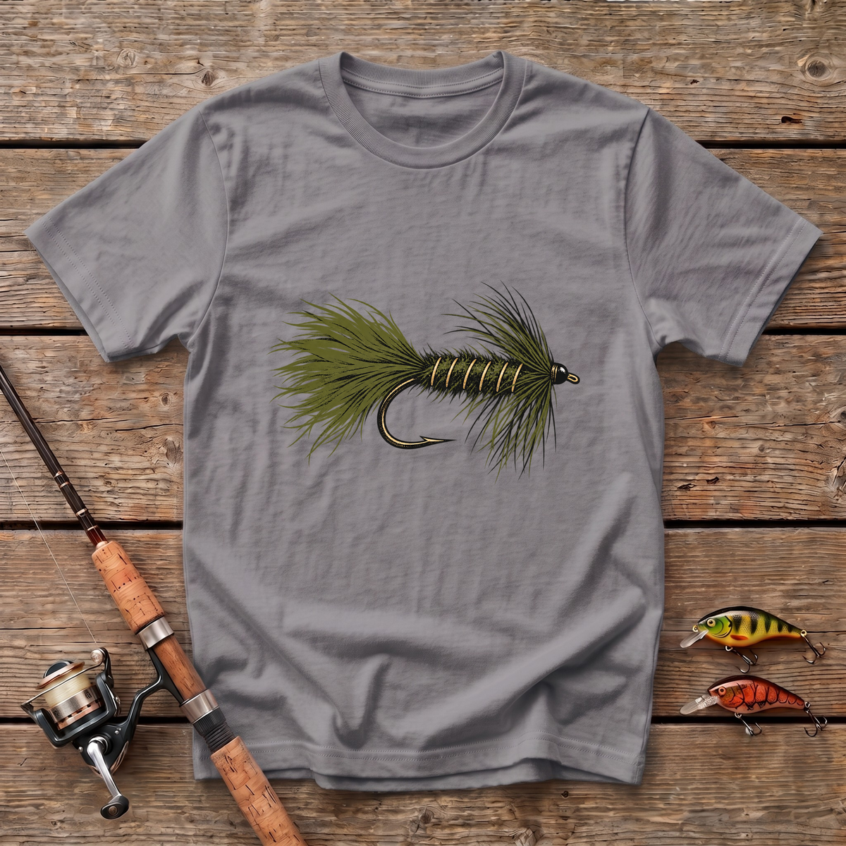 Olive Fly T-Shirt