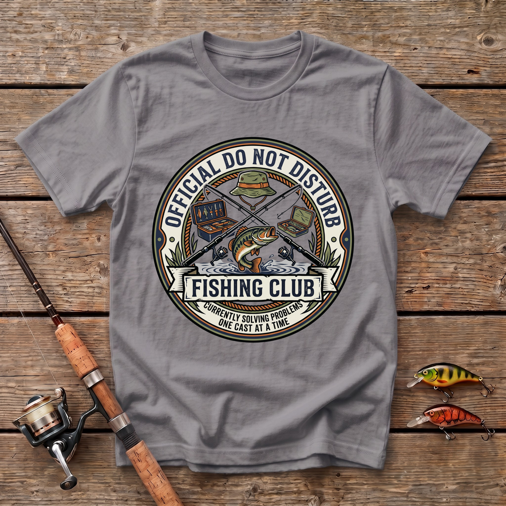 Do Not Disturb Fishing Club T-Shirt