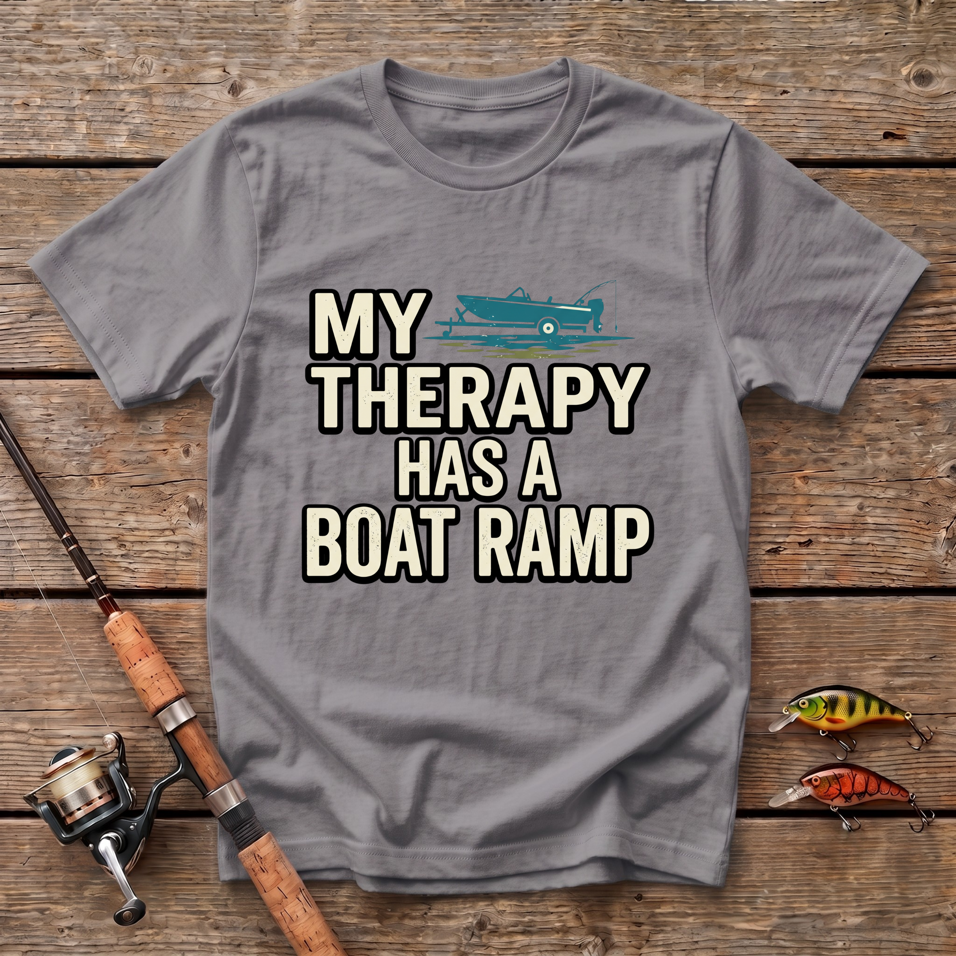My Therapy Has A Boat Ramp T-Shirt