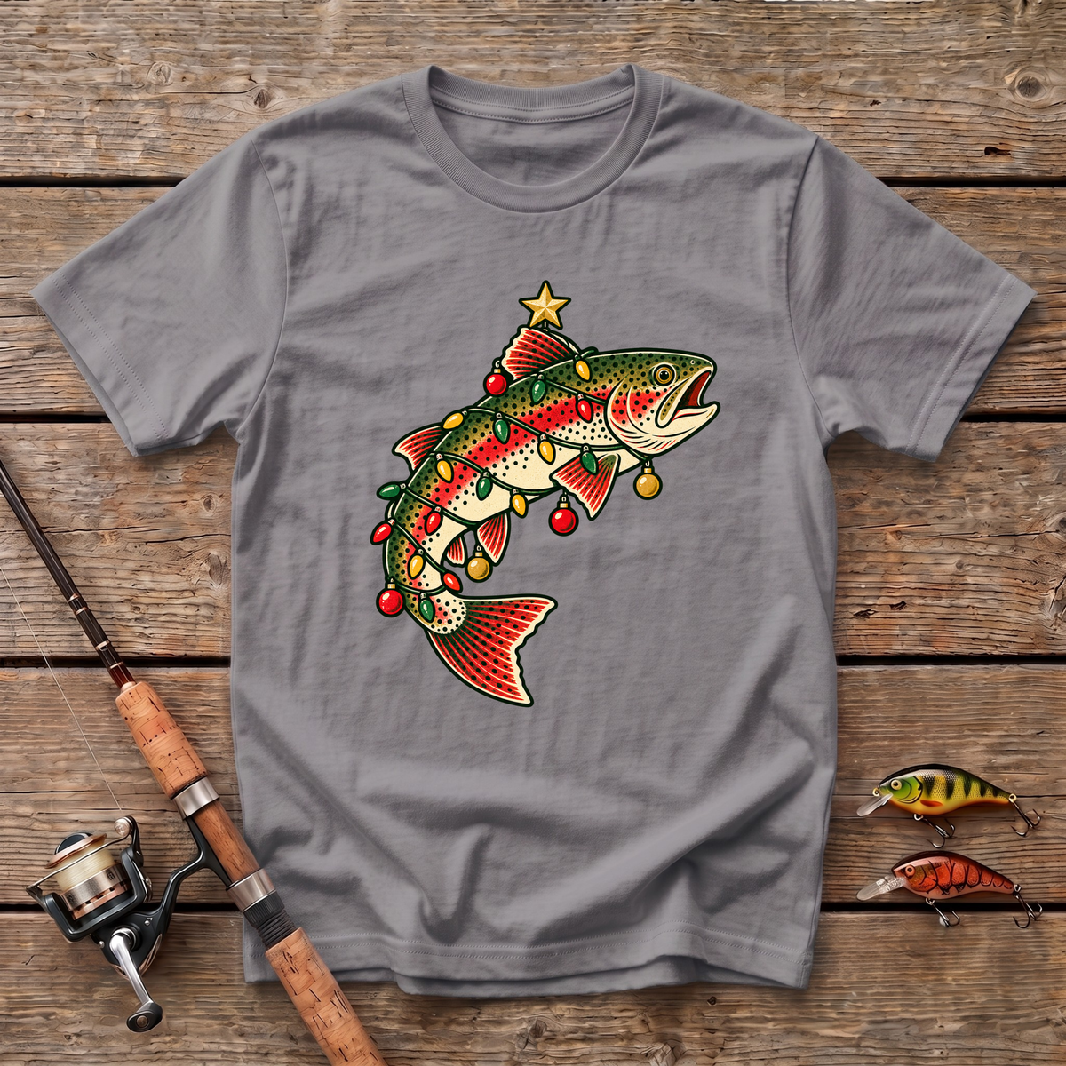 Christmas Trout T-Shirt