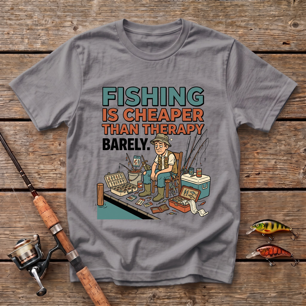 Fishing Is Barely Cheaper T-Shirt